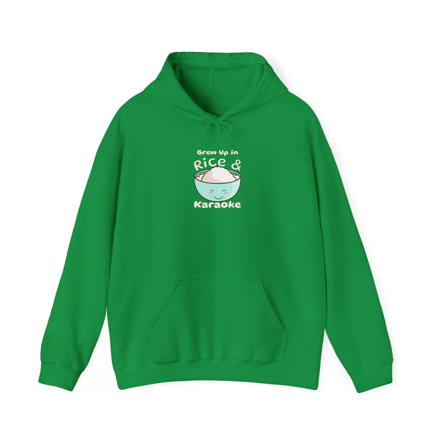 Grew Up in Rice and Karaoke Unisex Hoodie