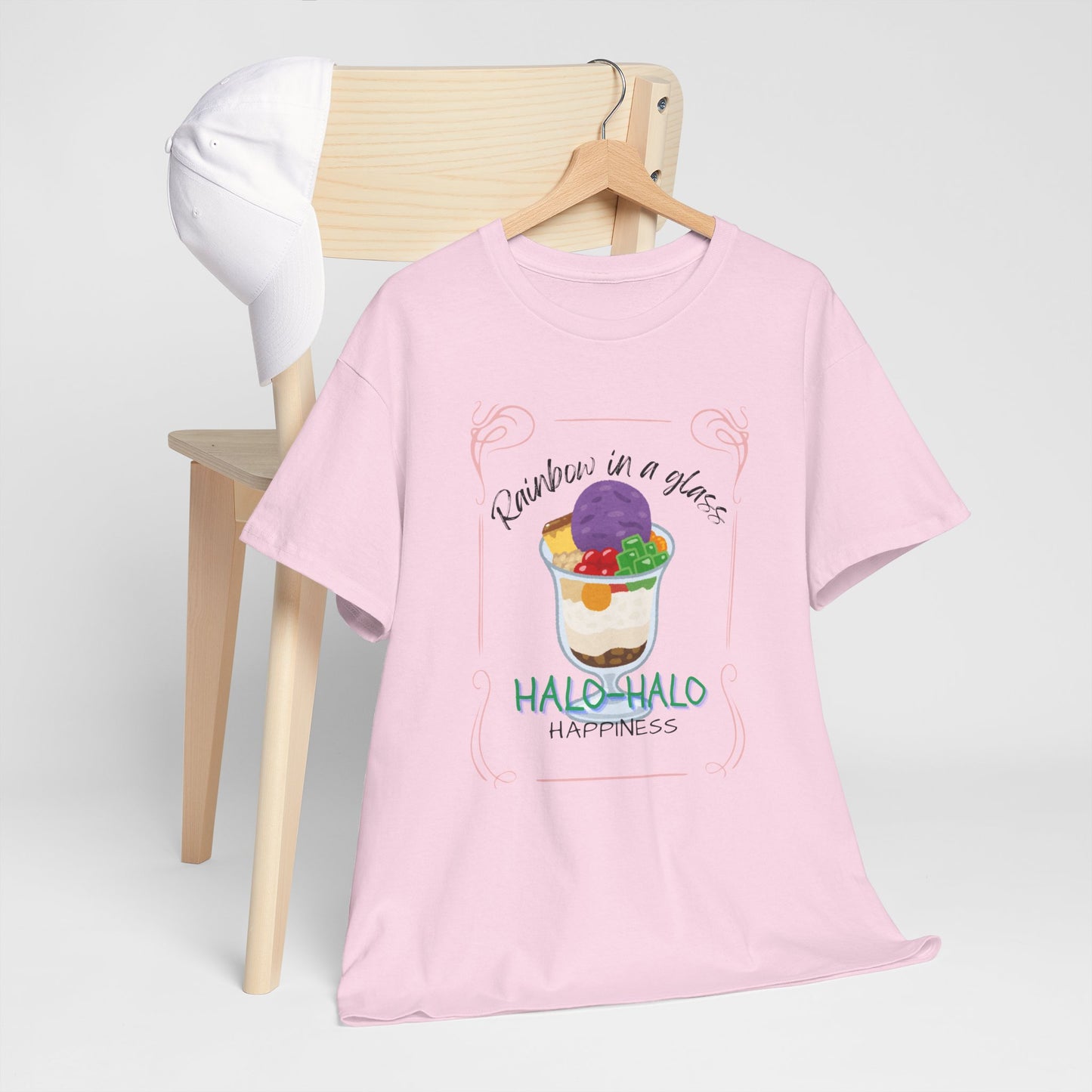 Rainbow in a Glass Halo-Halo Happiness Women's Tee