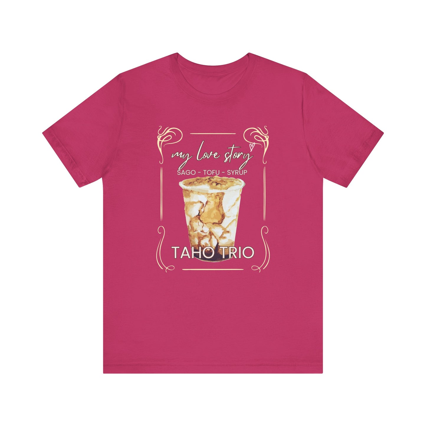 My Love Story: Taho Trio Premium Soft Men's Tee
