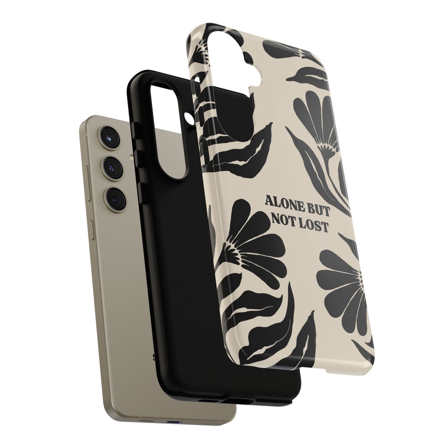 'Alone But Not Lost' Phone Case