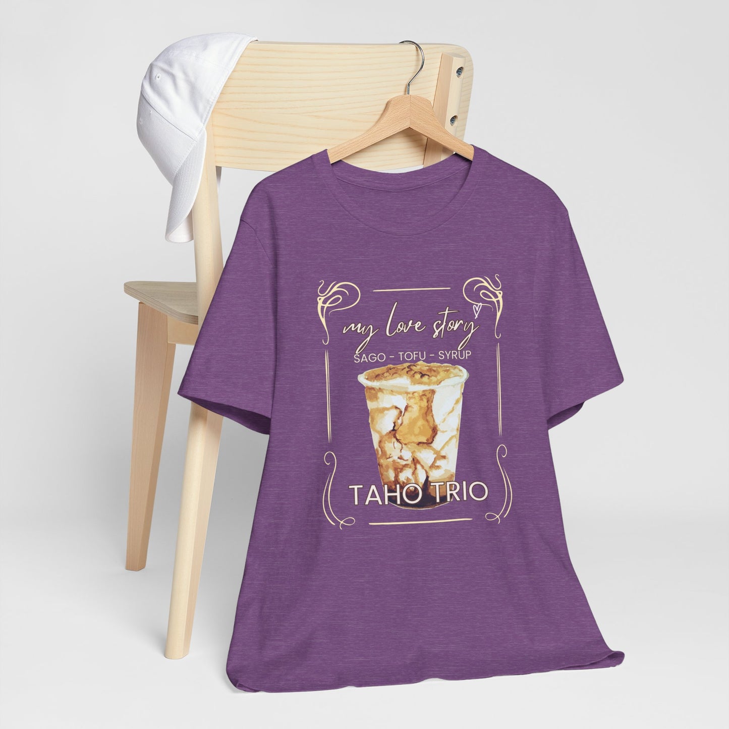 My Love Story: Taho Trio Premium Soft Men's Tee