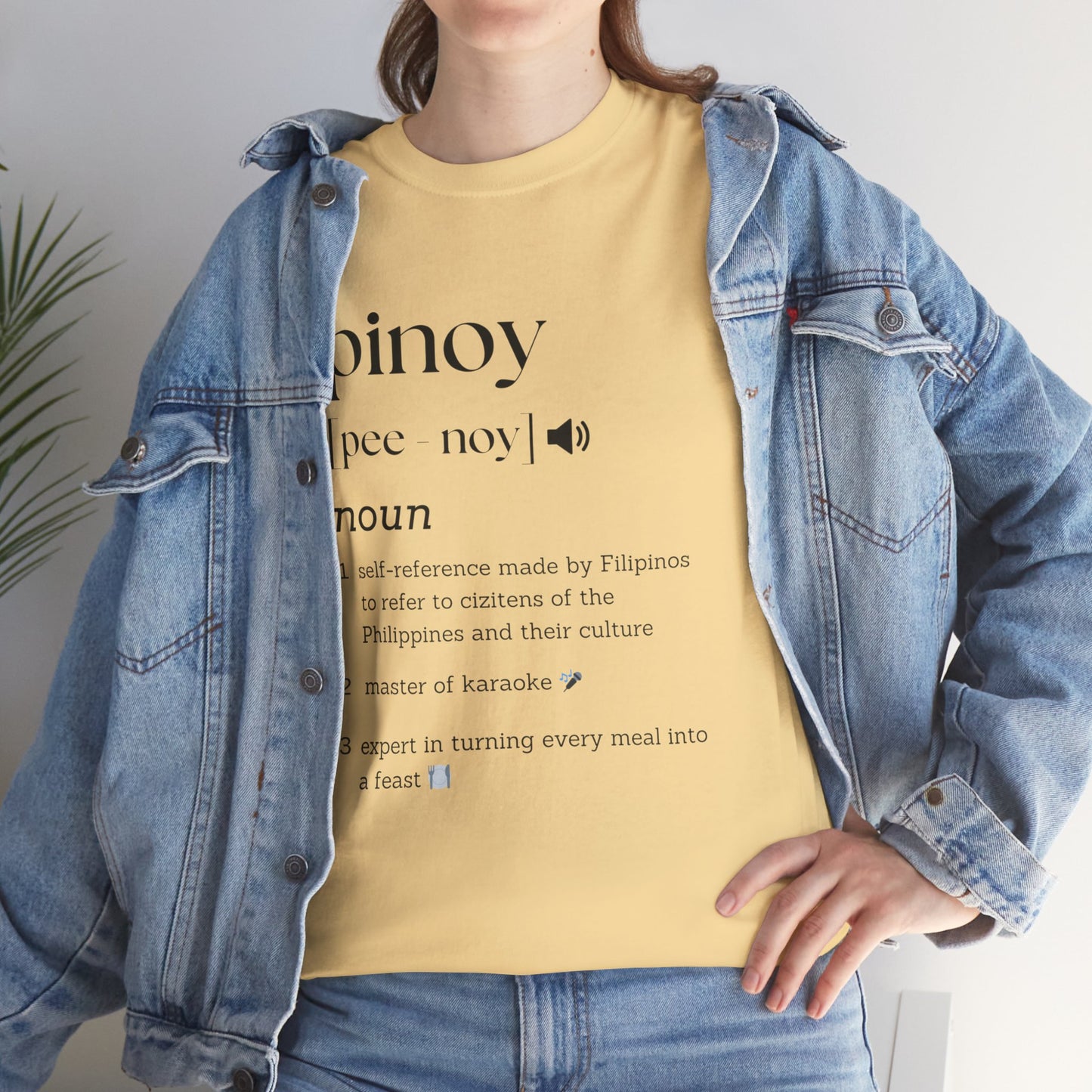 Pinoy Definition Cotton Tee