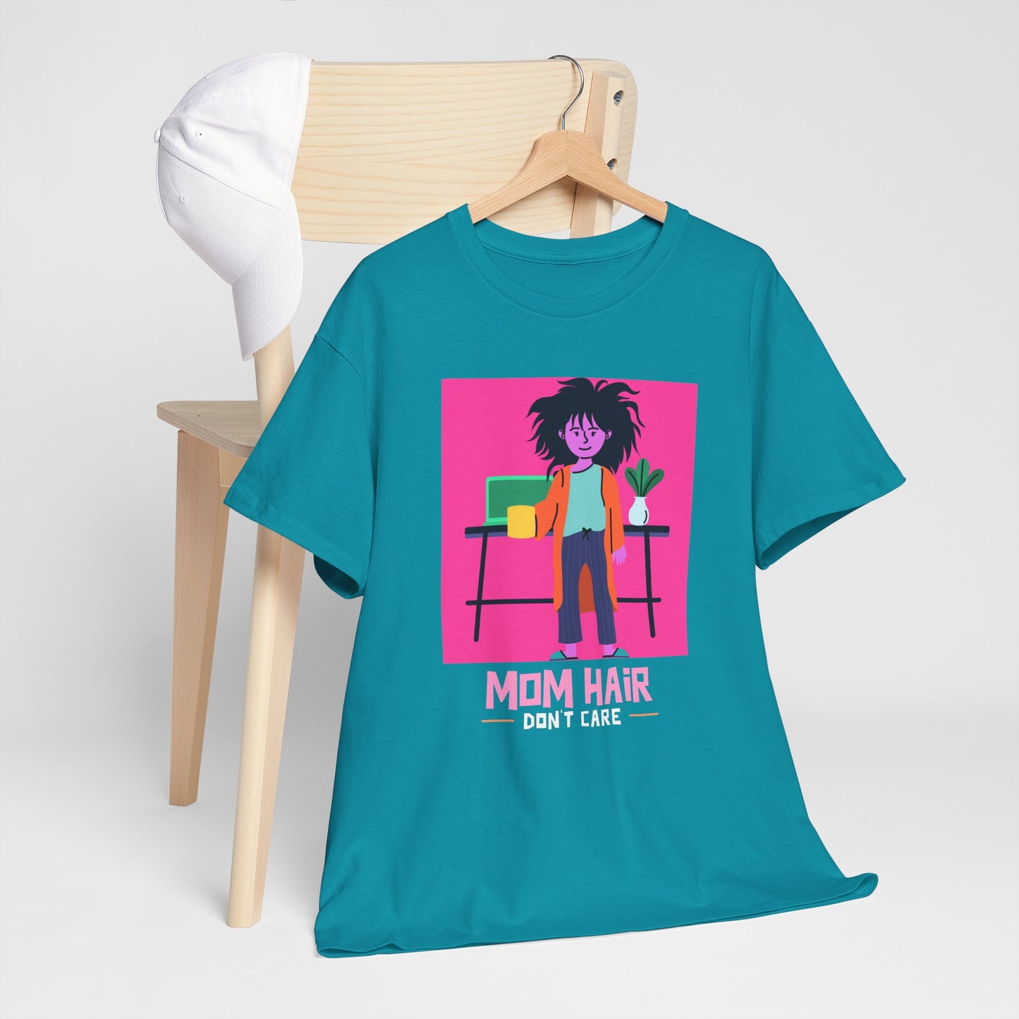 Mom Hair, Don't Care Women's Tee