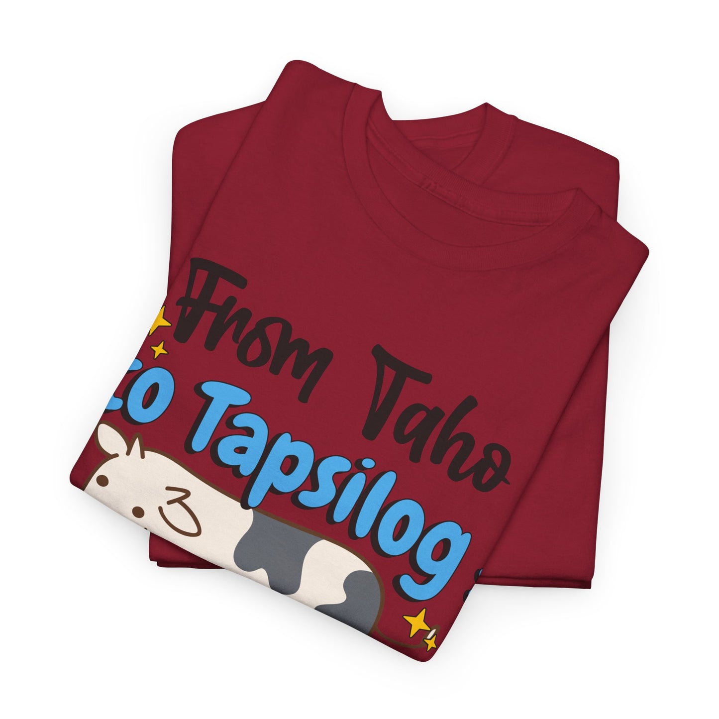 From Taho to Tapsilog: Delicious Roots Men's Cotton Tee
