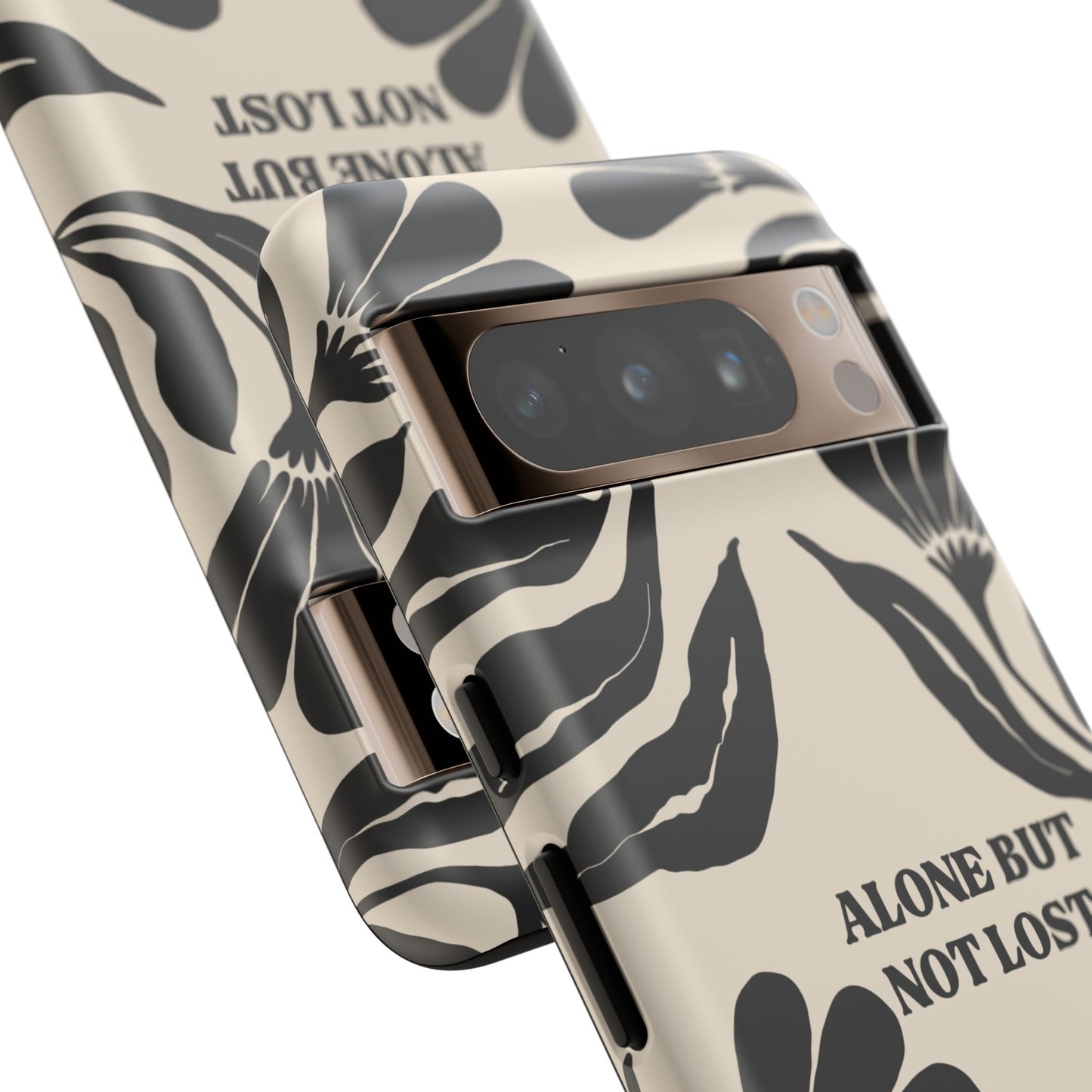 'Alone But Not Lost' Phone Case