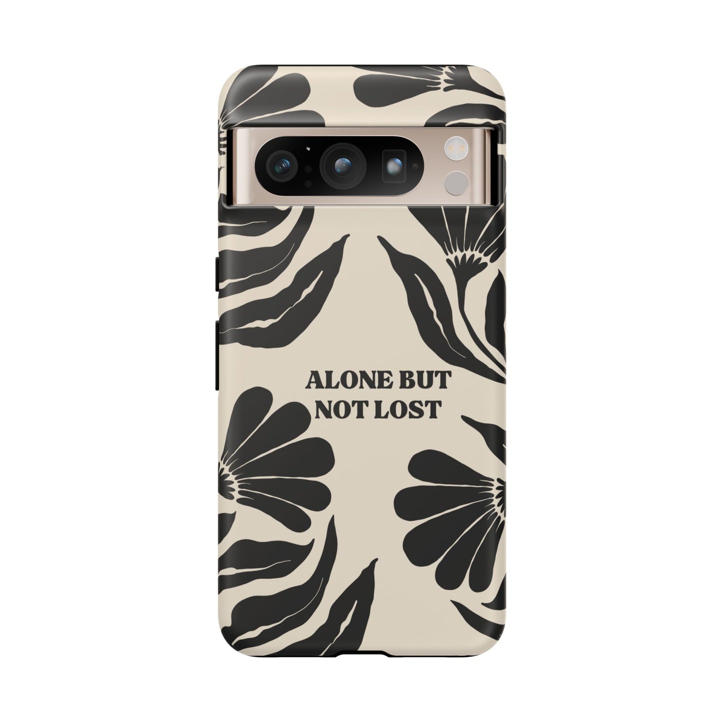 'Alone But Not Lost' Phone Case