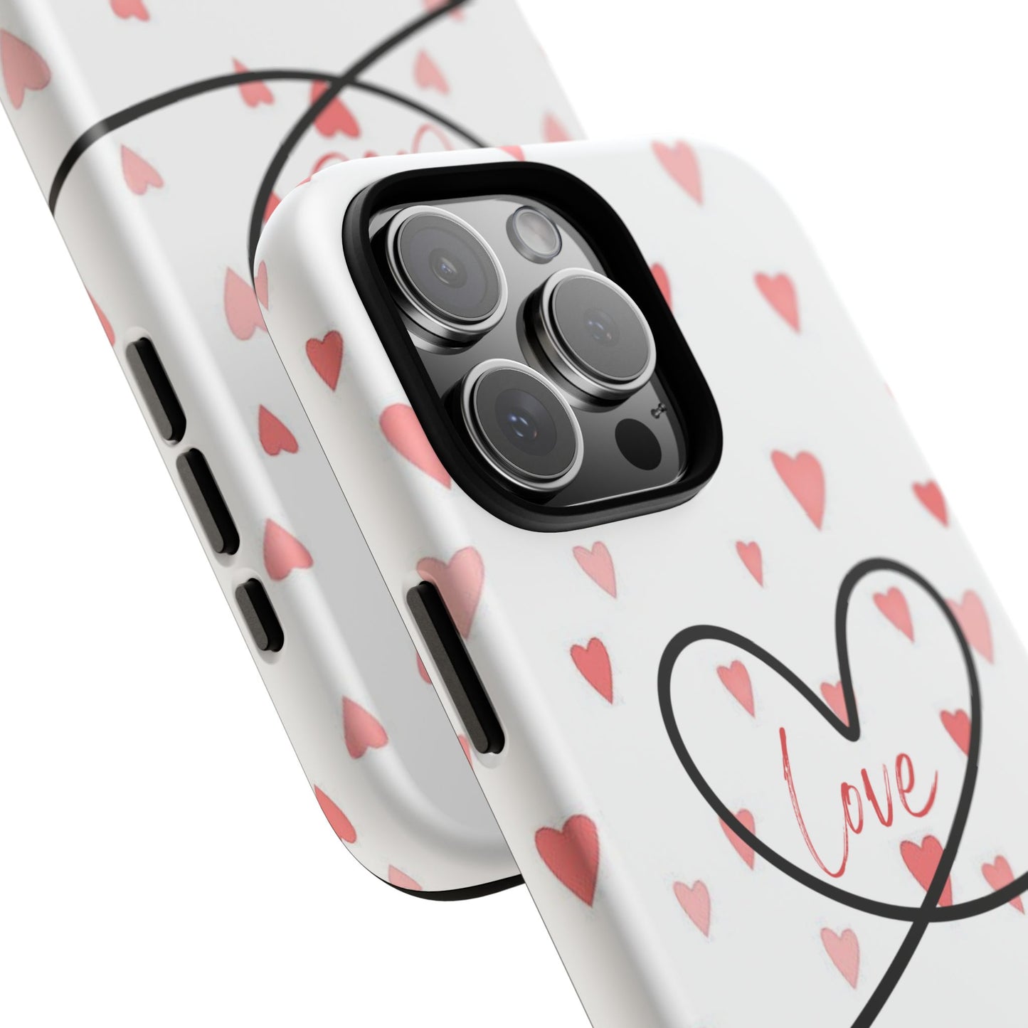 Cute Love Heart Phone Case