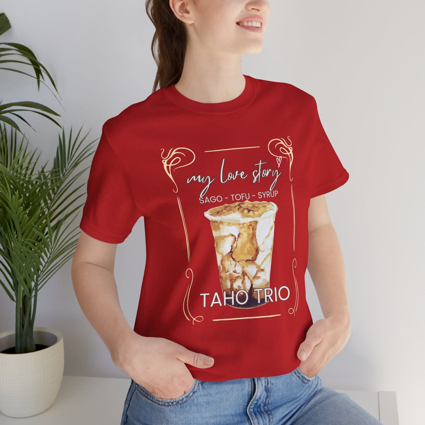 My Love Story: Taho Trio Premium Soft Men's Tee
