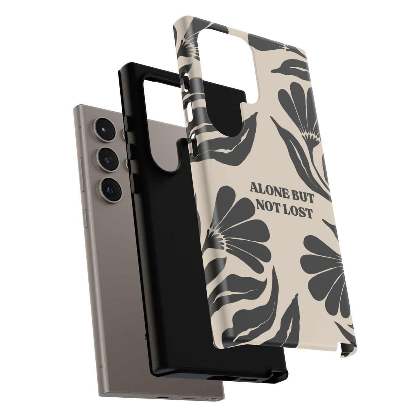 'Alone But Not Lost' Phone Case