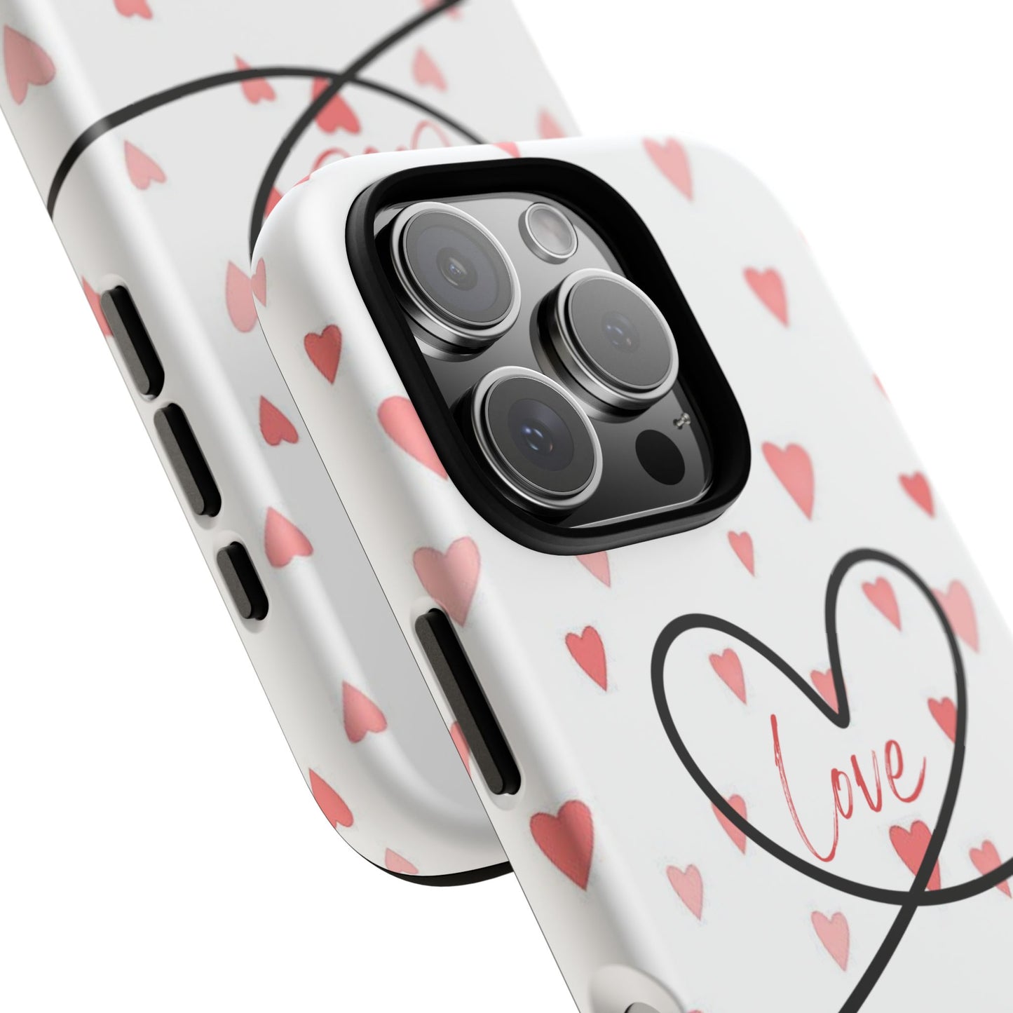 Cute Love Heart Phone Case