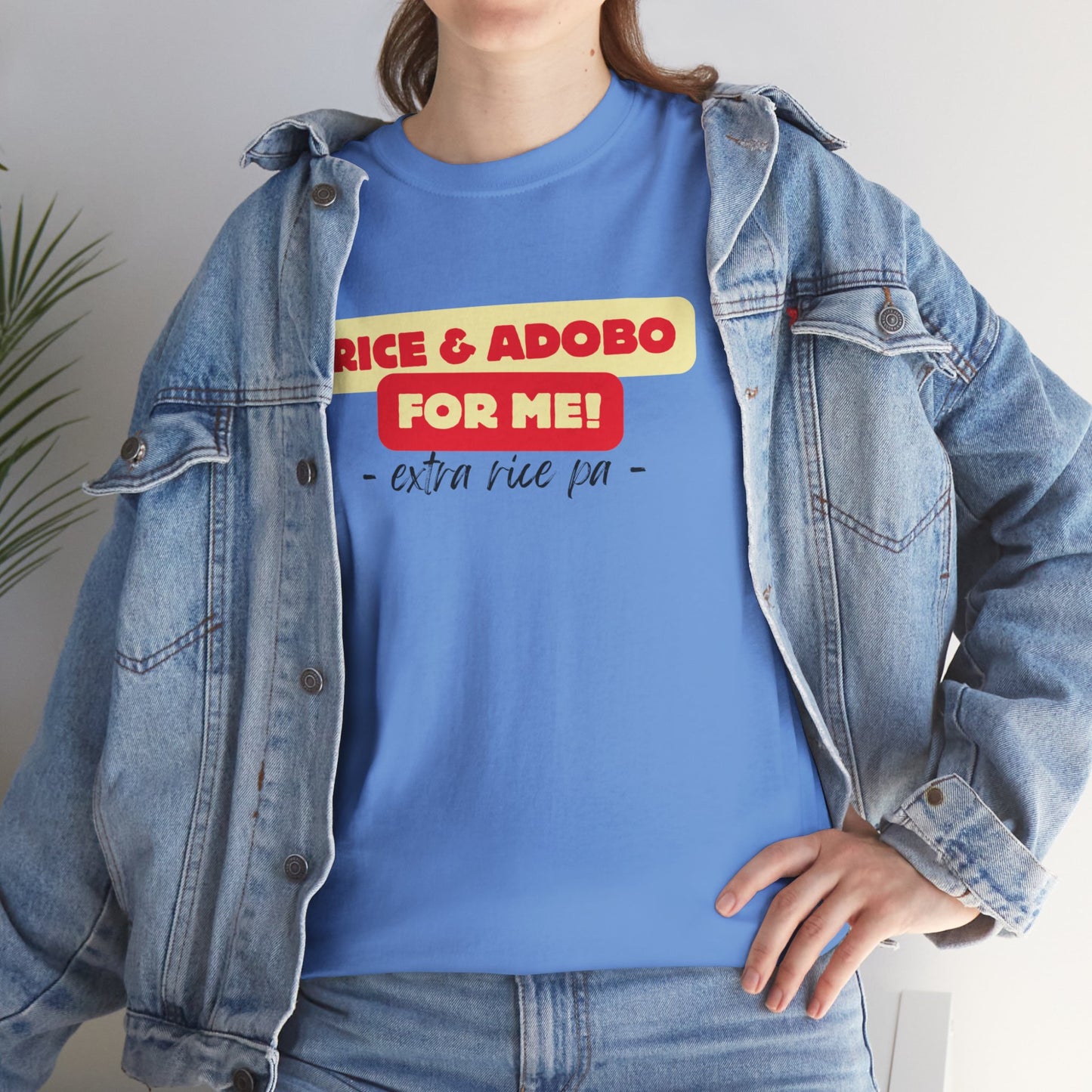 Rice and Adobo For Me Cotton Tee