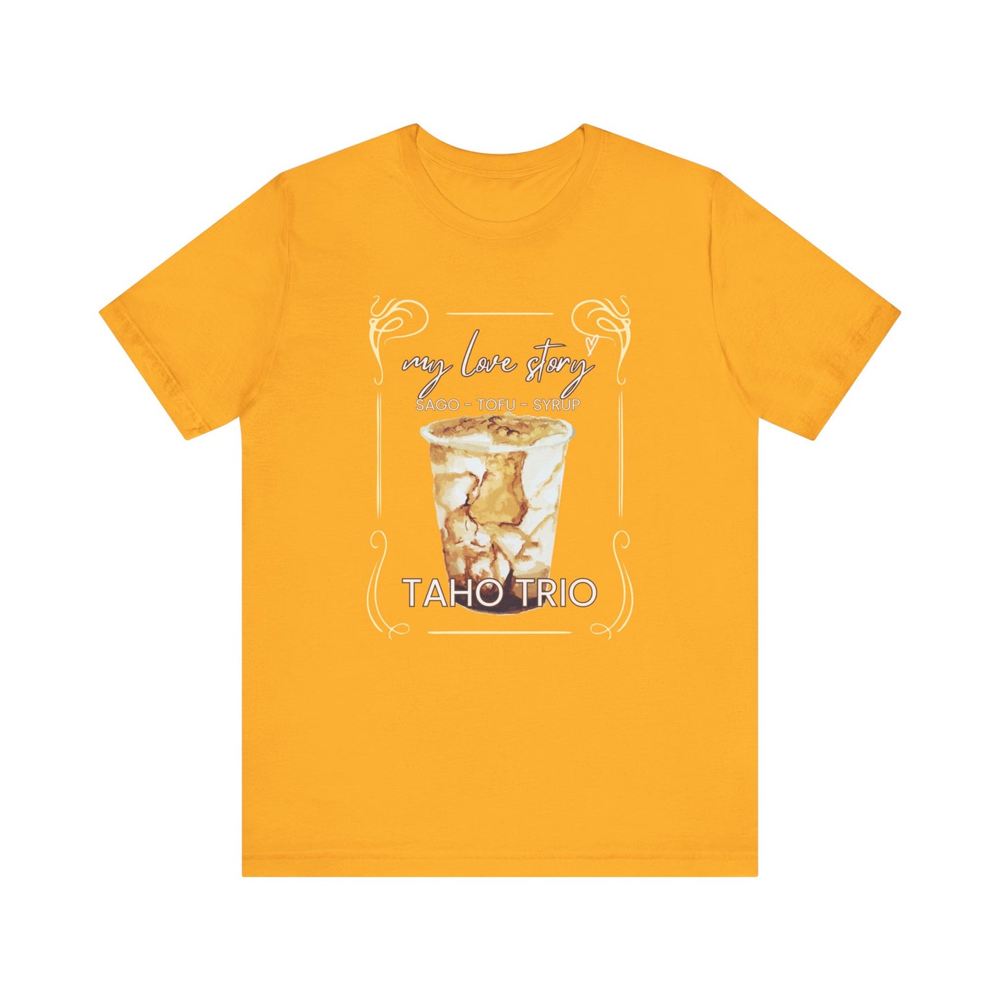 My Love Story: Taho Trio Premium Soft Men's Tee