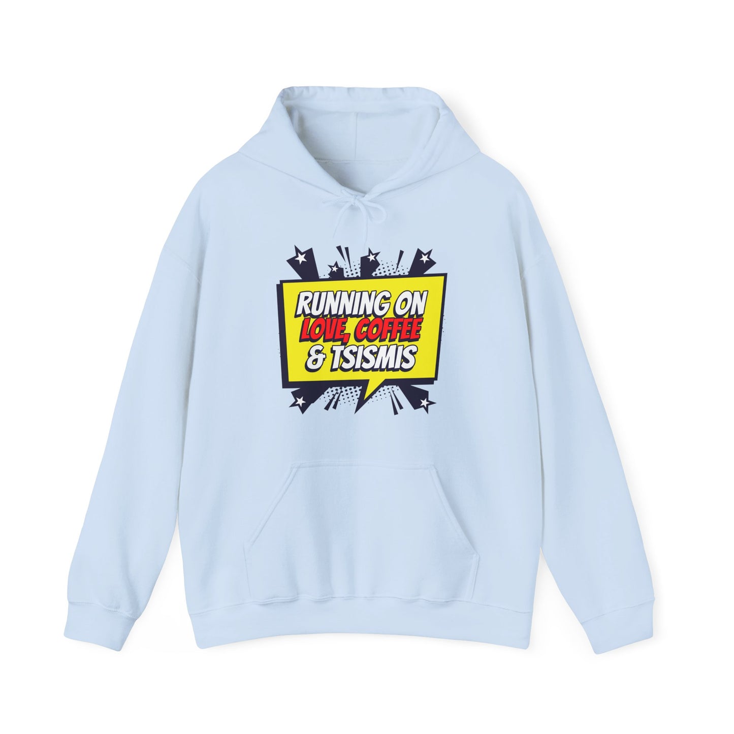 Running on Love, Coffee & Tsismis Hoodie