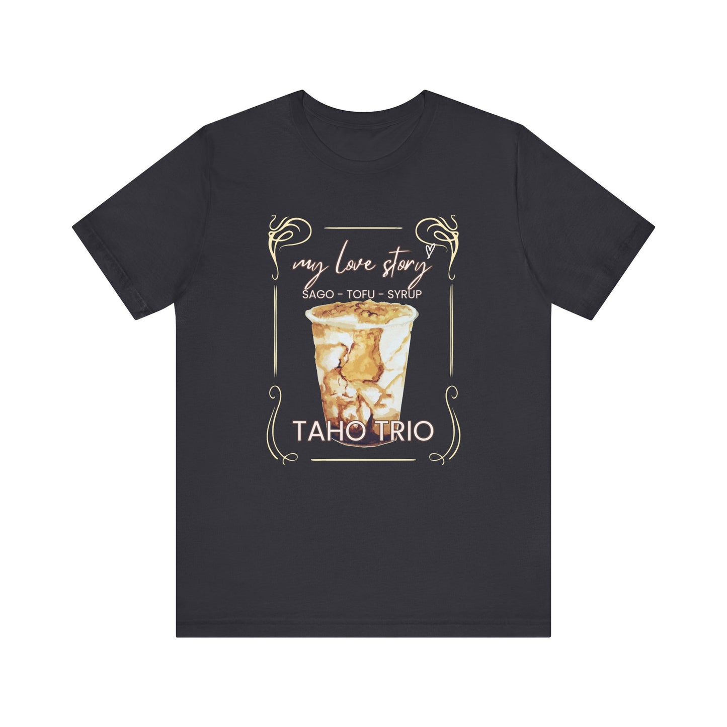 My Love Story: Taho Trio Premium Soft Men's Tee