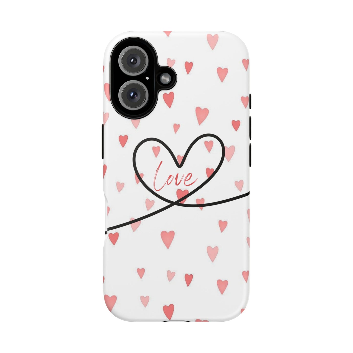 Cute Love Heart Phone Case
