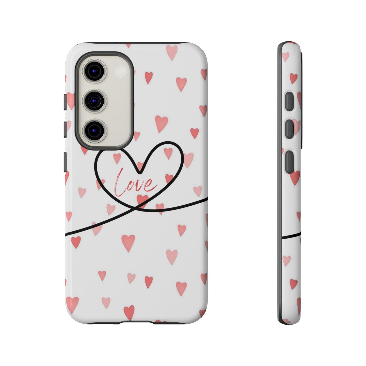 Cute Love Heart Phone Case