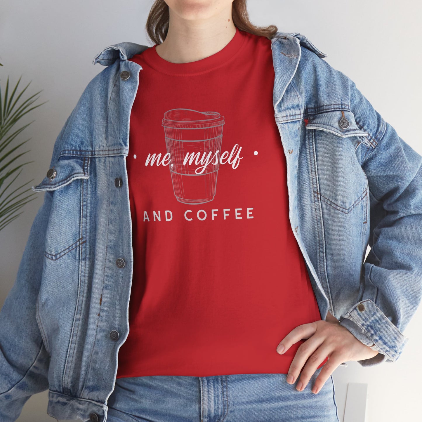 Me, Myself and Coffee Men's Tee