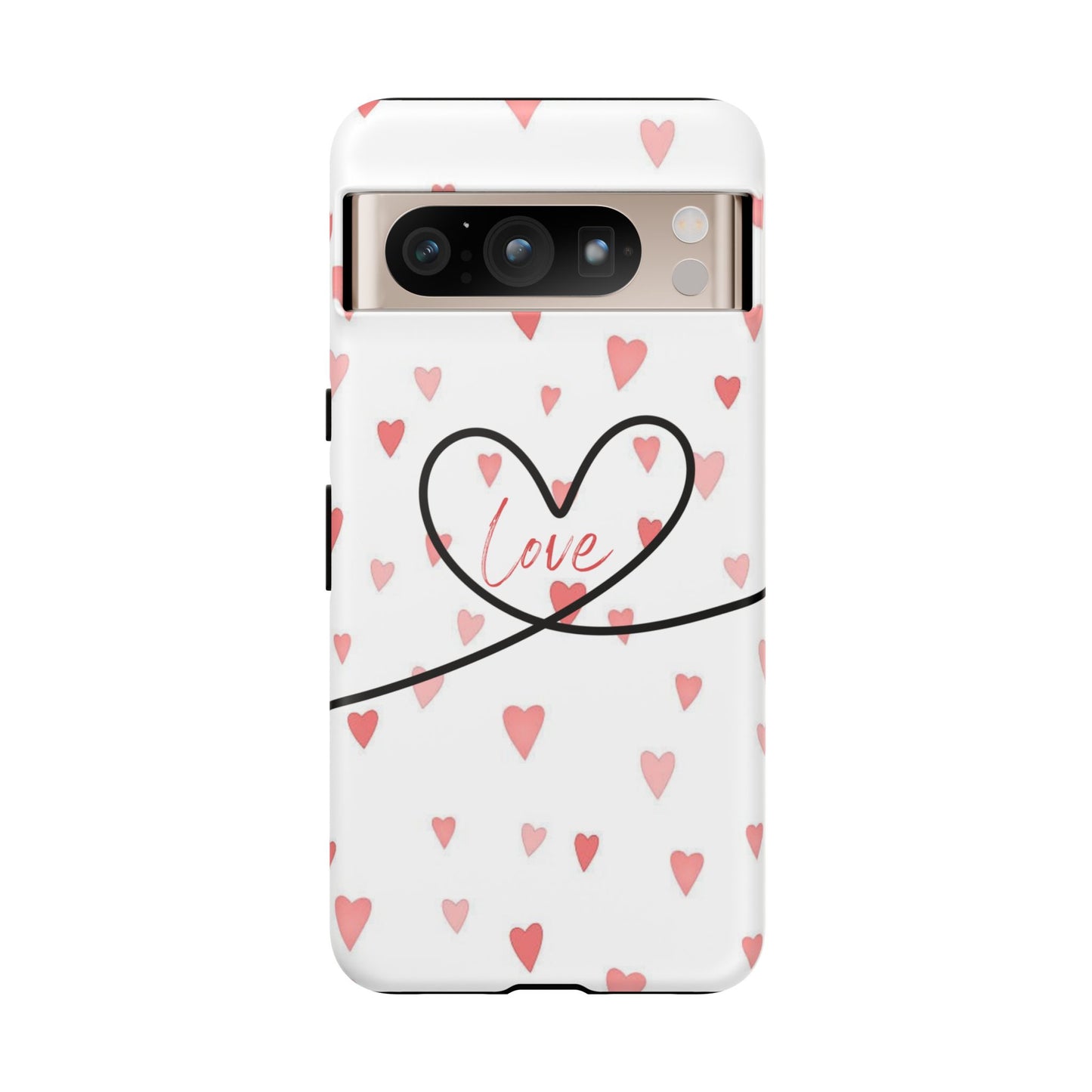 Cute Love Heart Phone Case