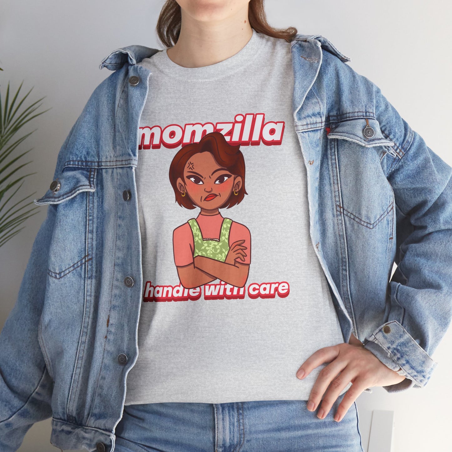 Momzilla Handle with Care Women's Tee