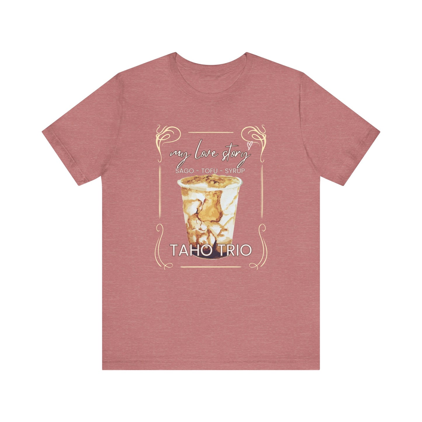 My Love Story: Taho Trio Premium Soft Men's Tee