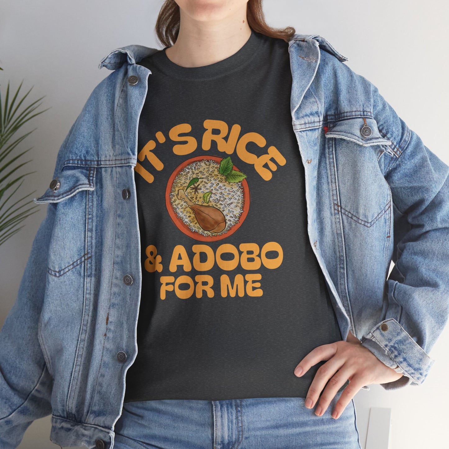 It's Rice and Adobo For Me Women's Cotton Tee