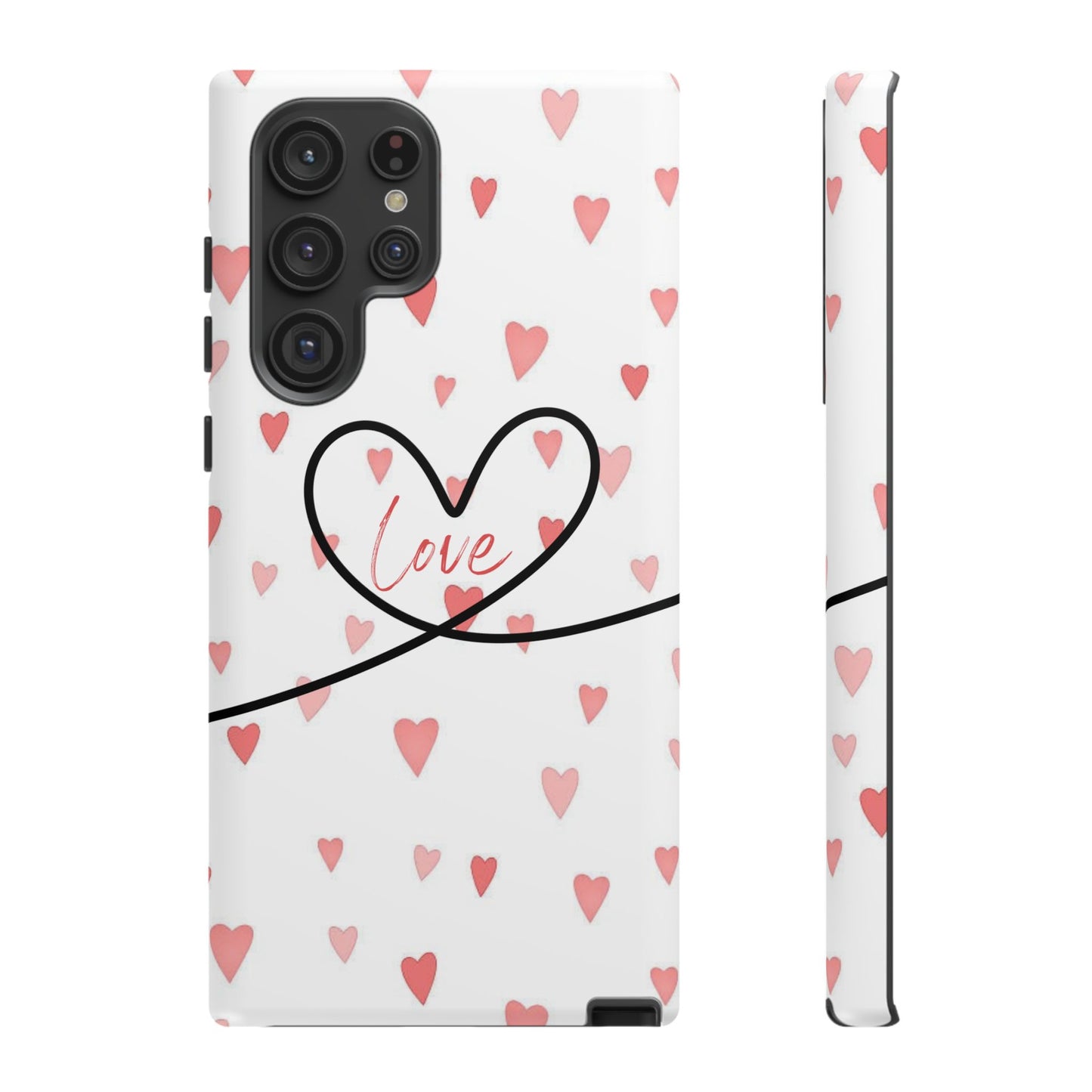 Cute Love Heart Phone Case