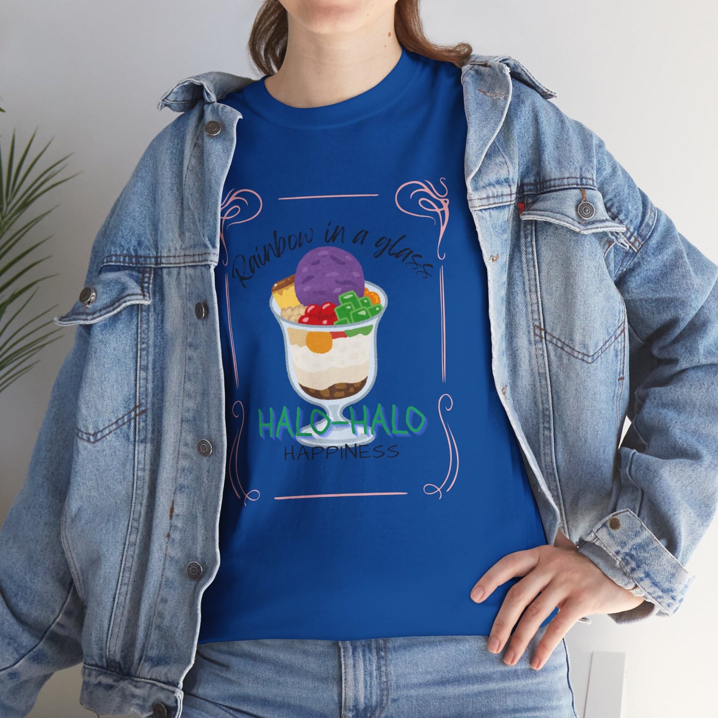 Rainbow in a Glass Halo-Halo Happiness Women's Tee