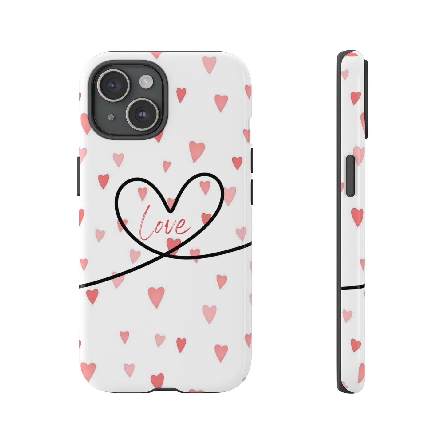 Cute Love Heart Phone Case
