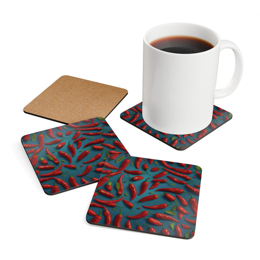 Bicol Pepper Coaster Set