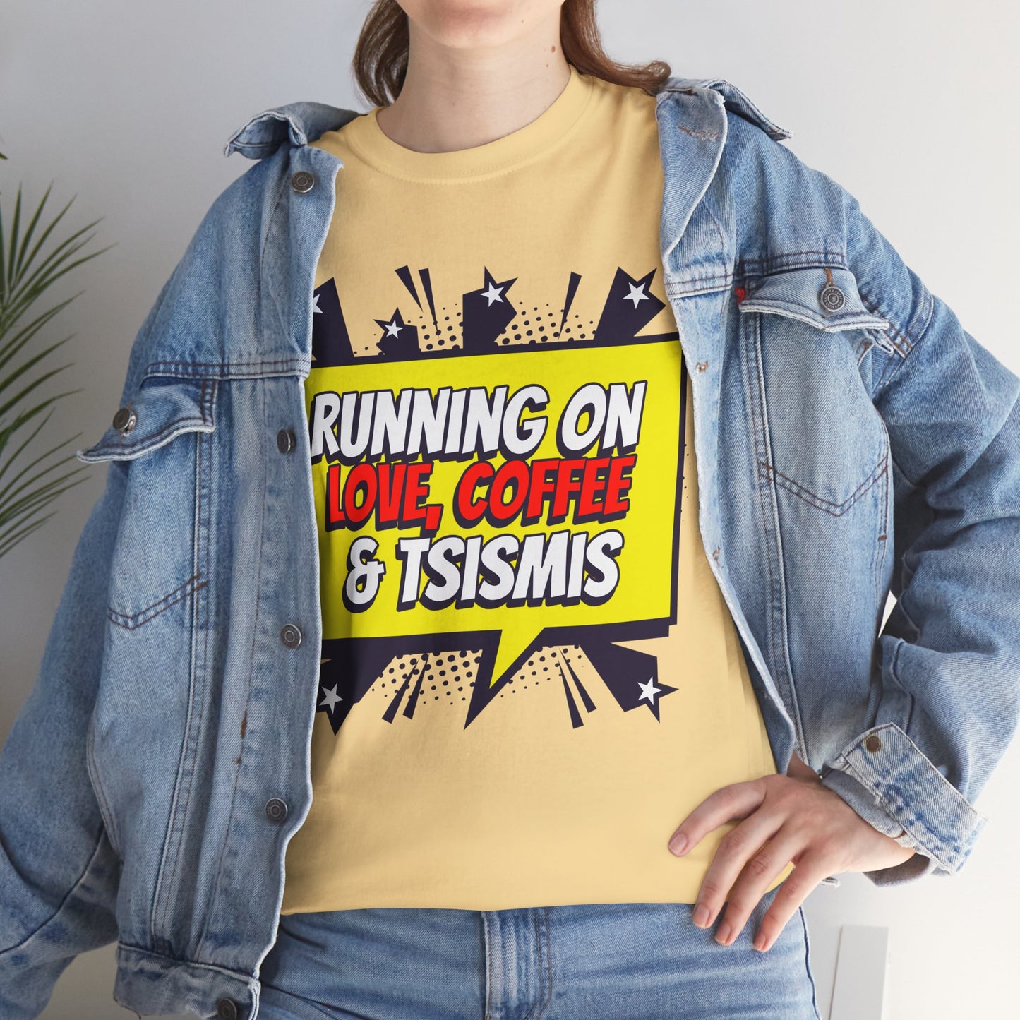 Running on Love, Coffee & Tsismis Tee
