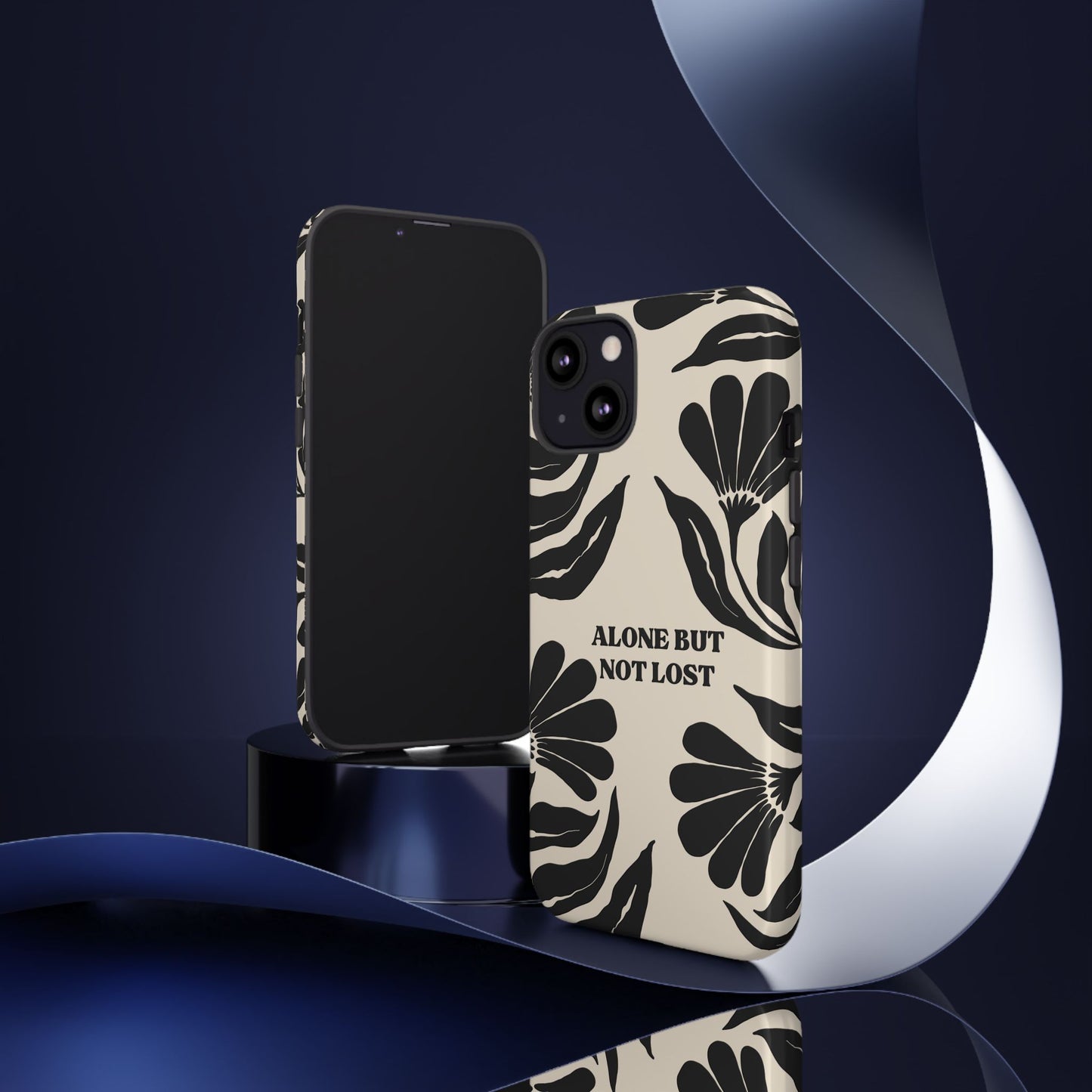 'Alone But Not Lost' Phone Case