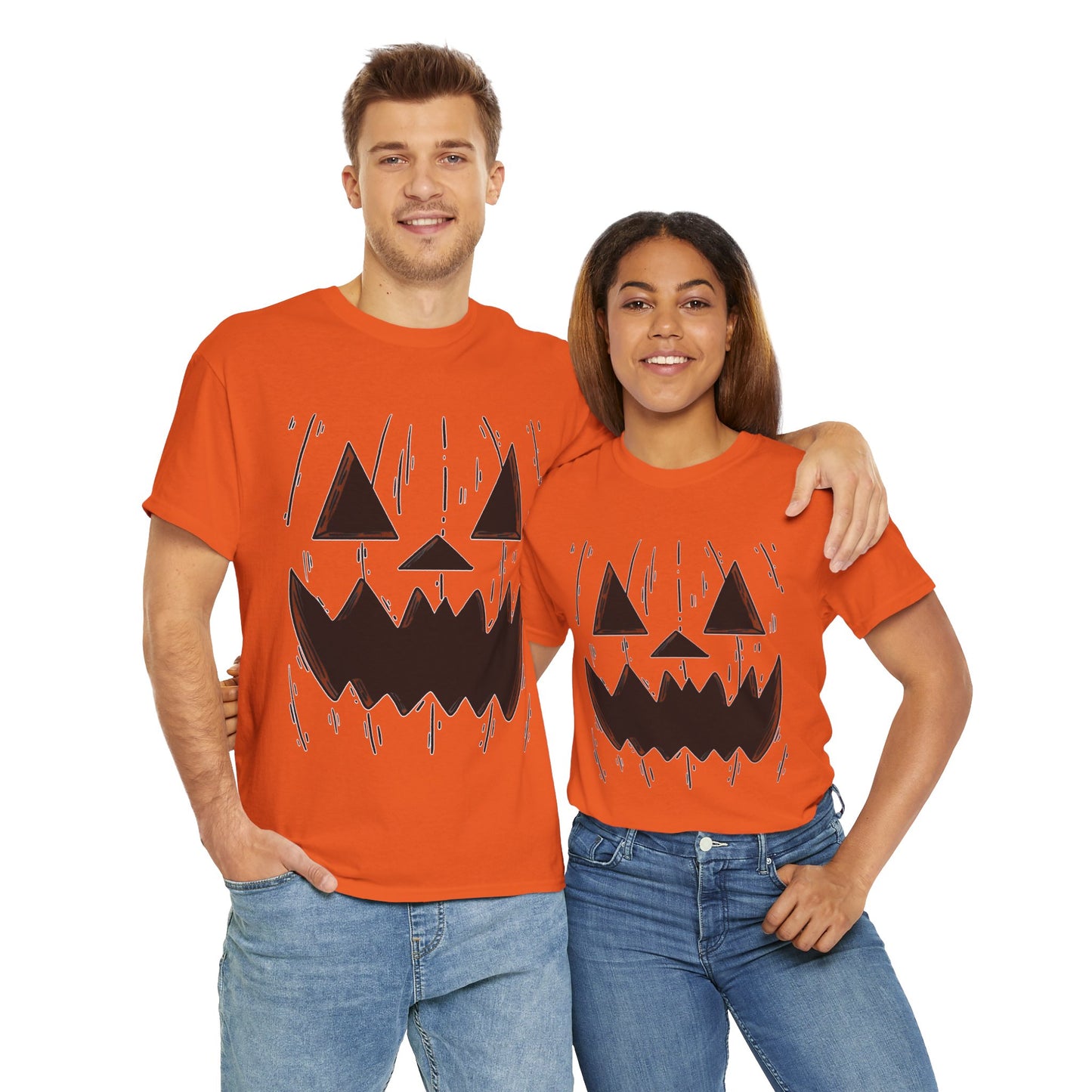 Pumpkin Face Halloween Shirt