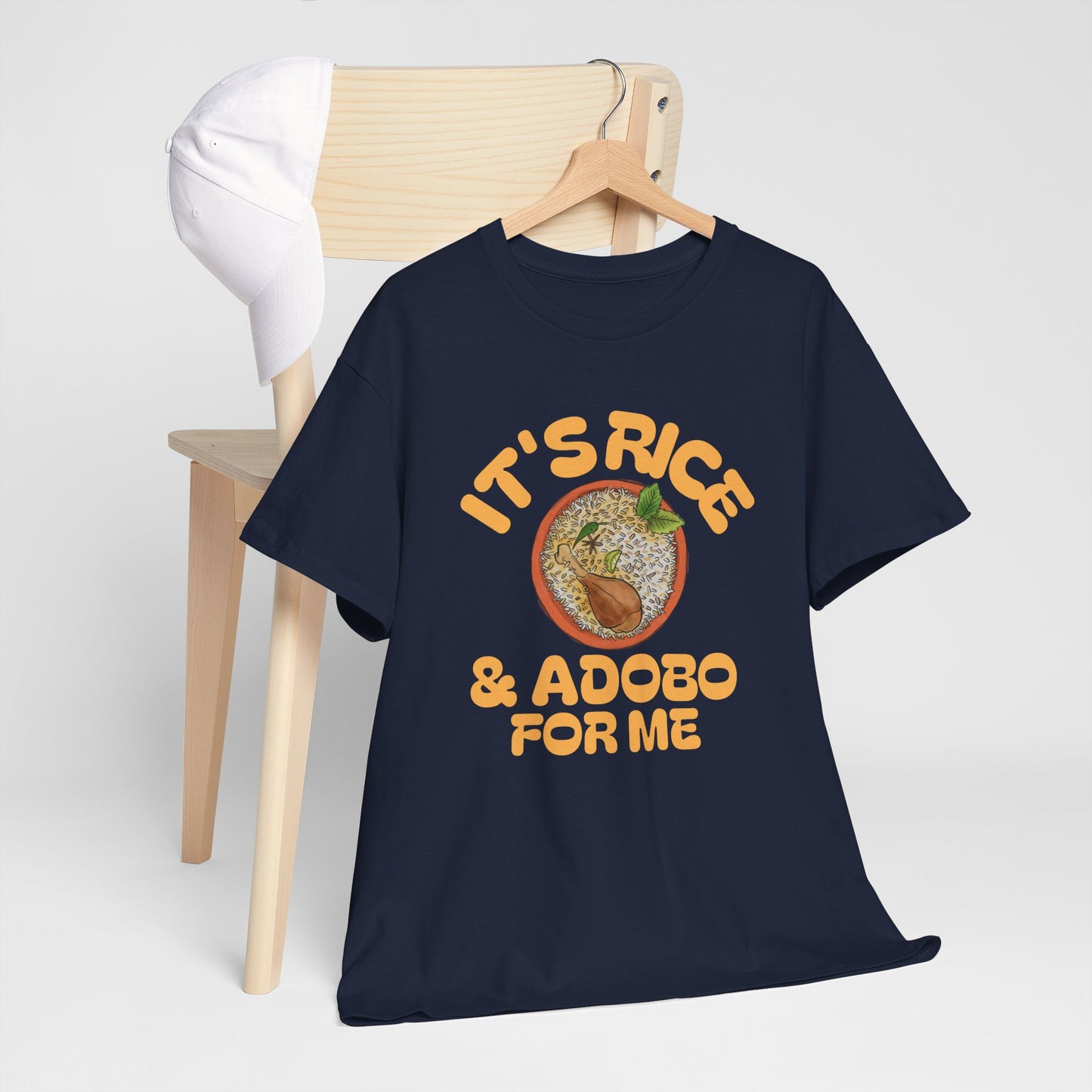 It's Rice and Adobo For Me Men's Cotton Tee