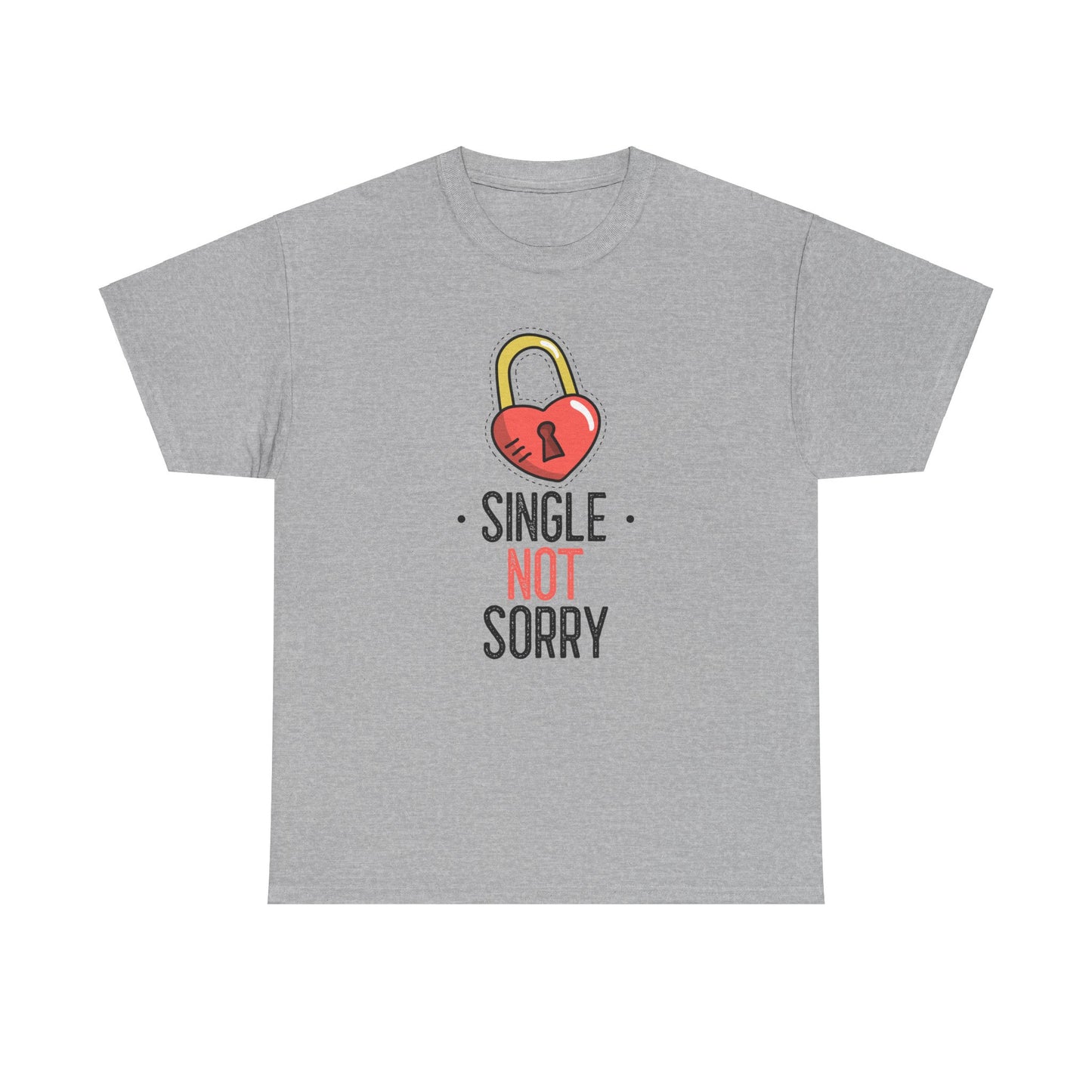 Single Not Sorry Cotton Tee