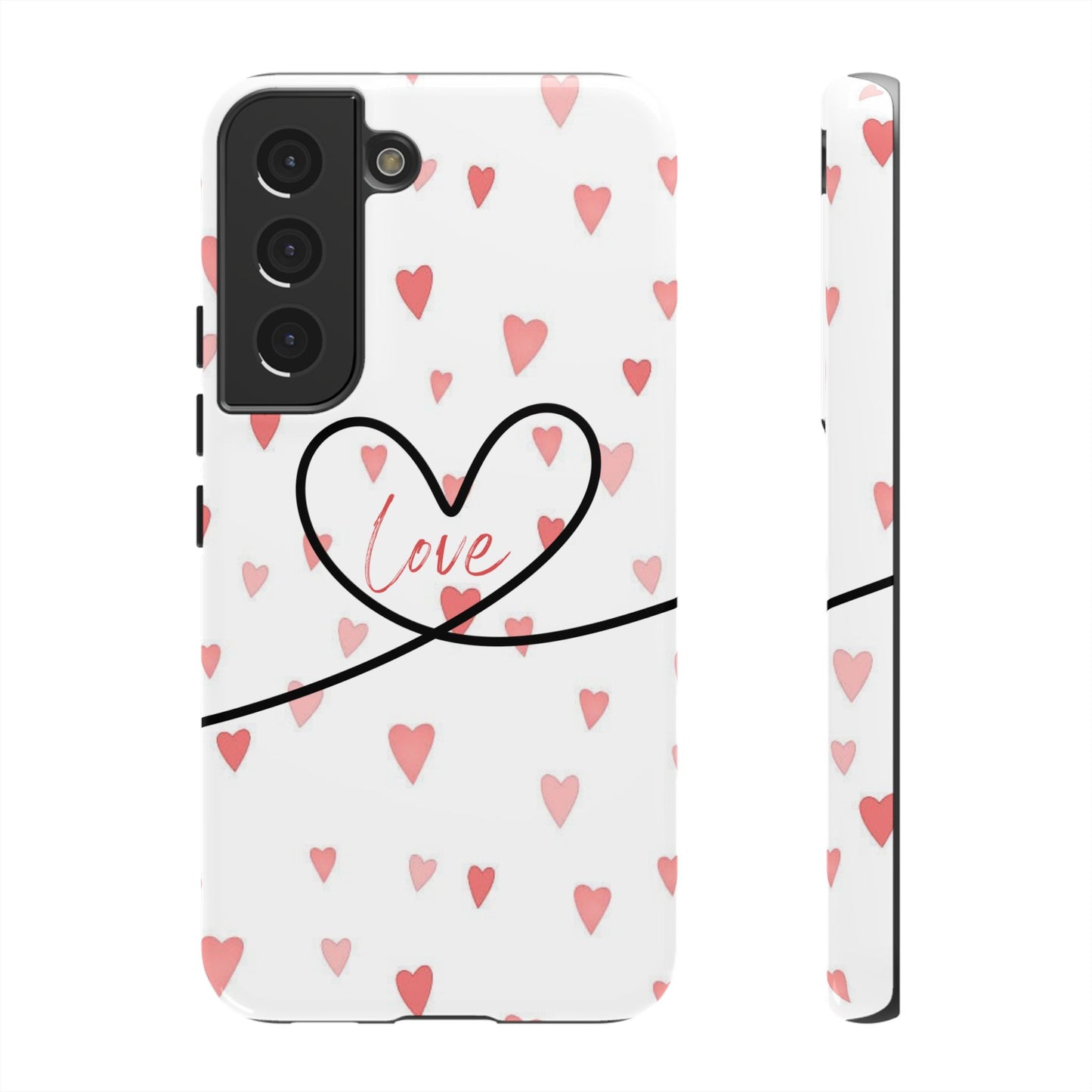 Cute Love Heart Phone Case
