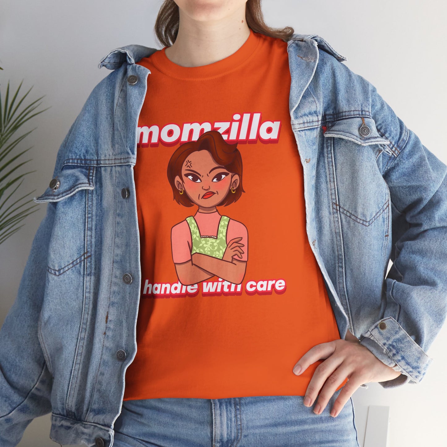 Momzilla Handle with Care Women's Tee