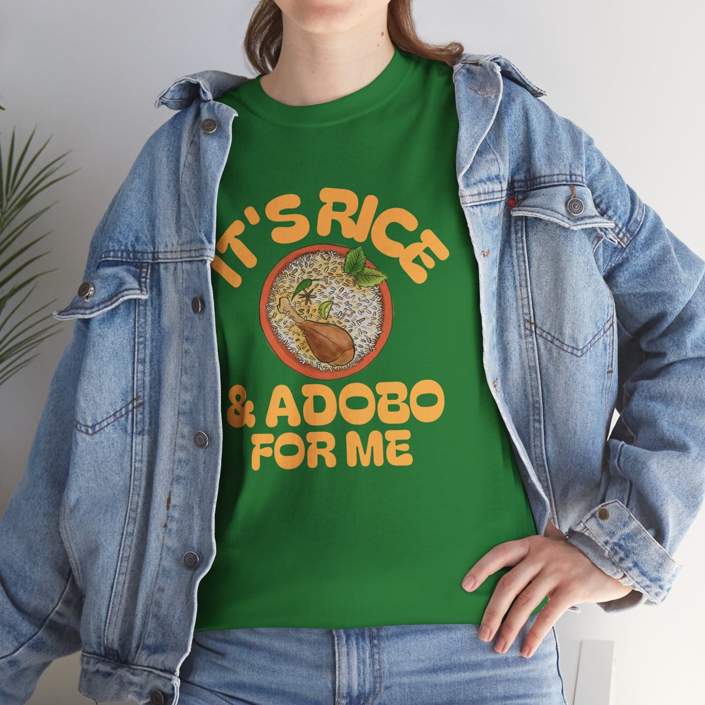 It's Rice and Adobo For Me Women's Cotton Tee