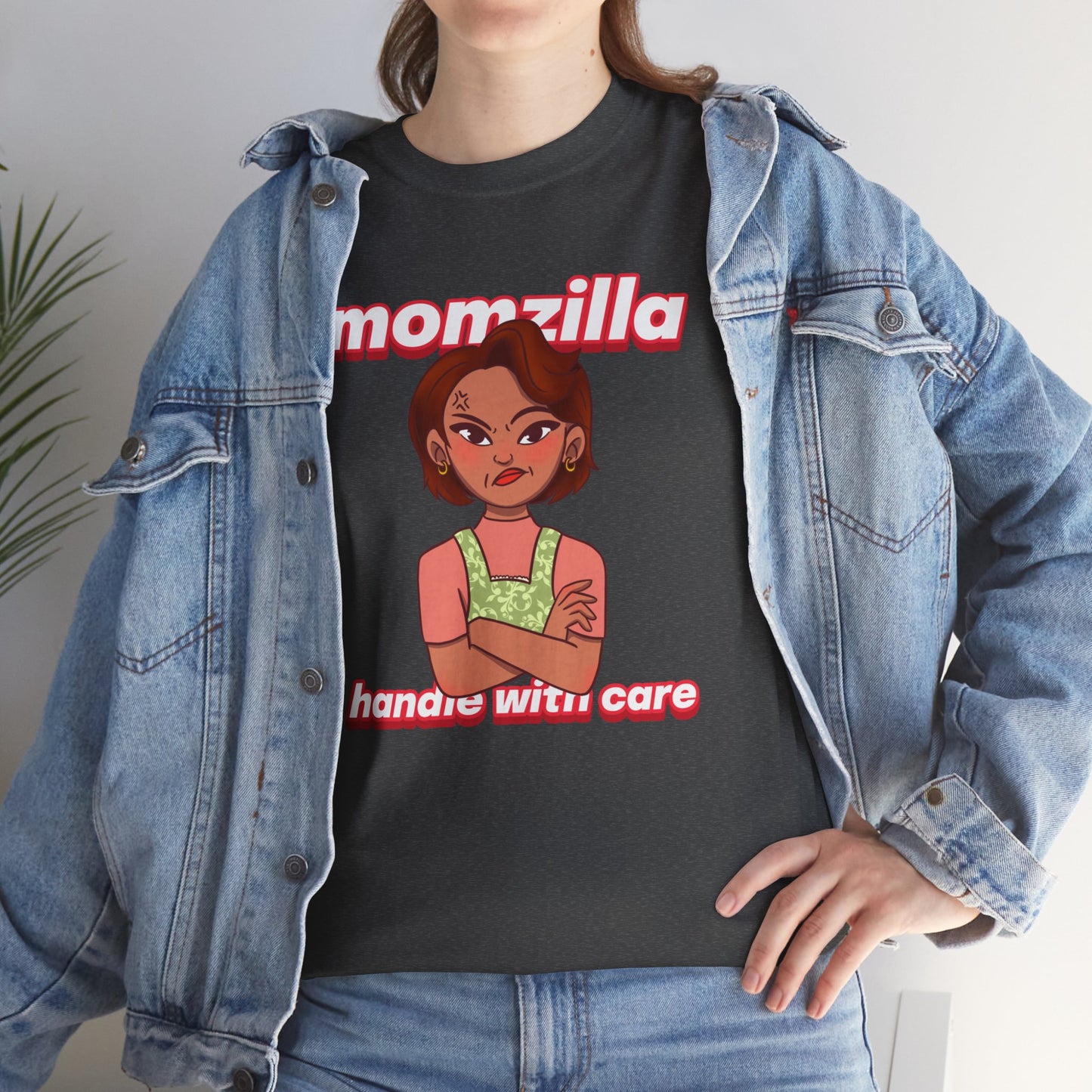 Momzilla Handle with Care Women's Tee