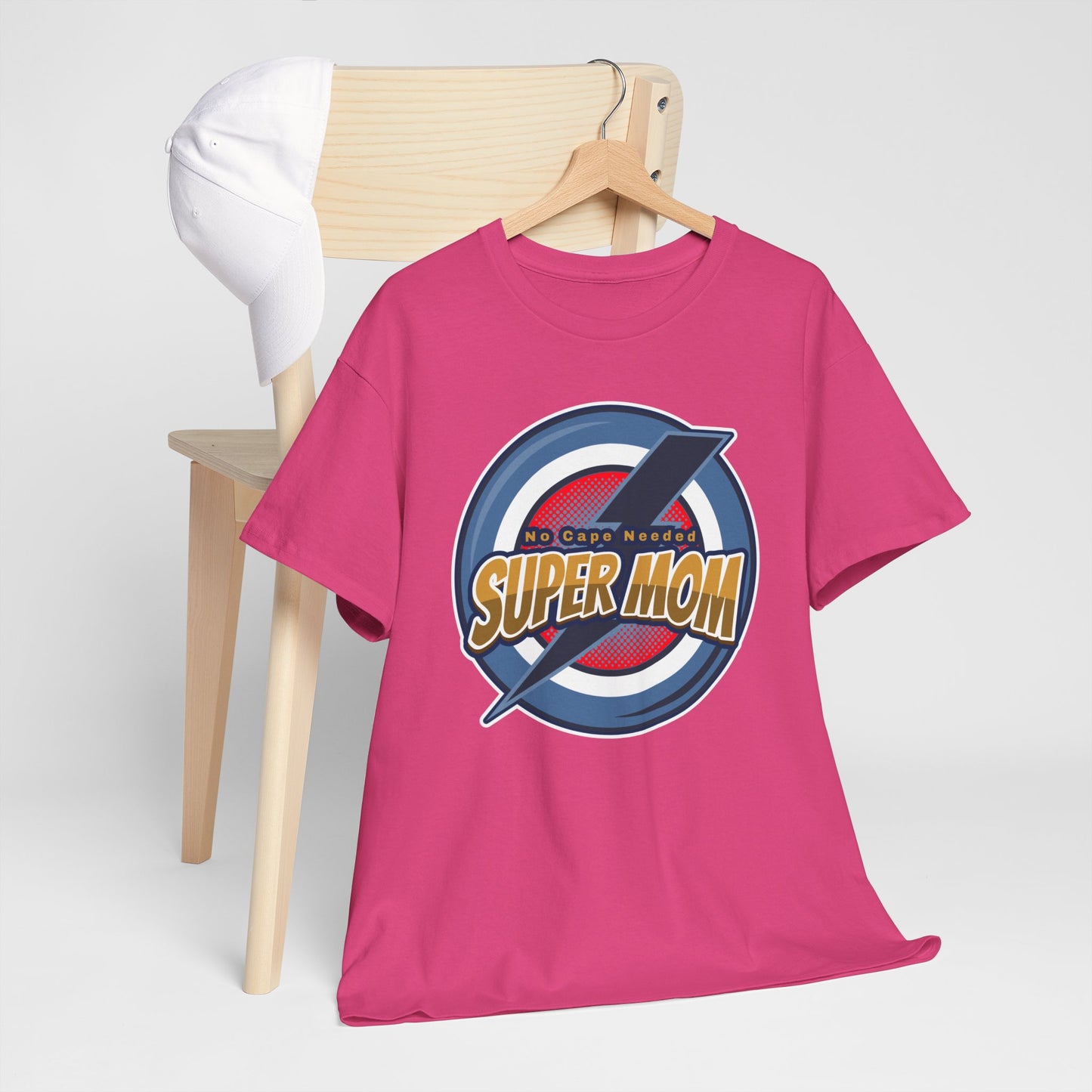 Super Mom No Cape Needed Tee