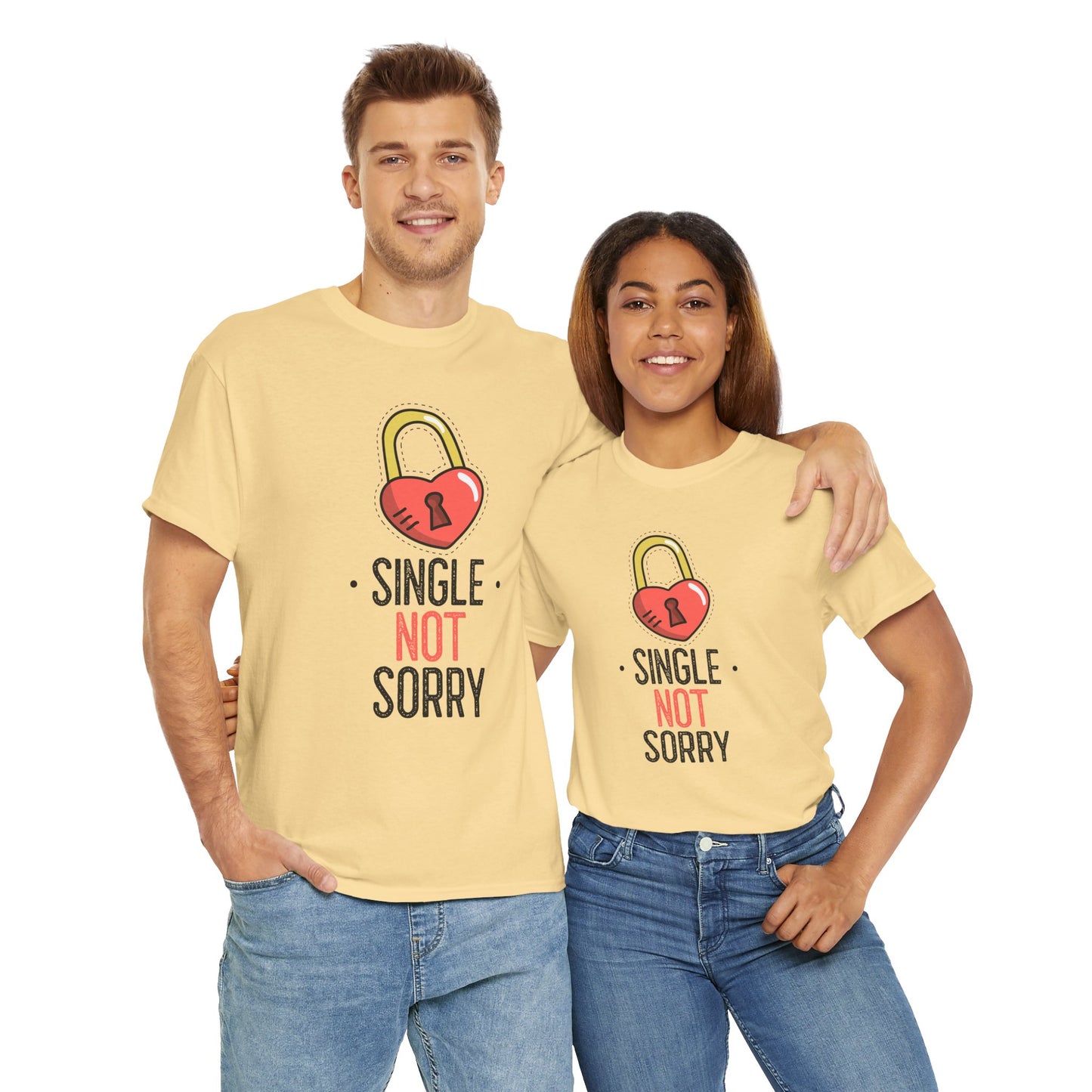 Single Not Sorry Cotton Tee