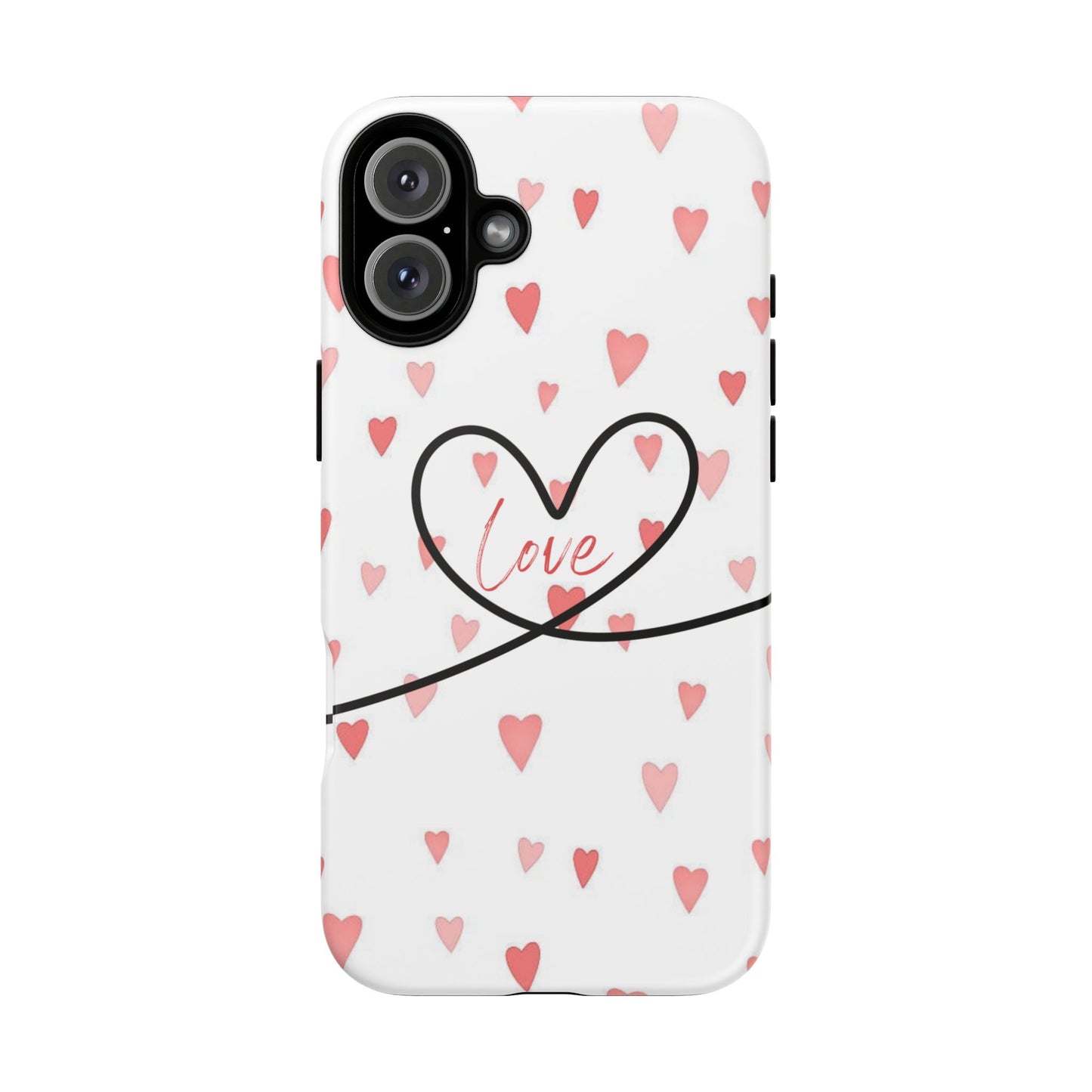Cute Love Heart Phone Case