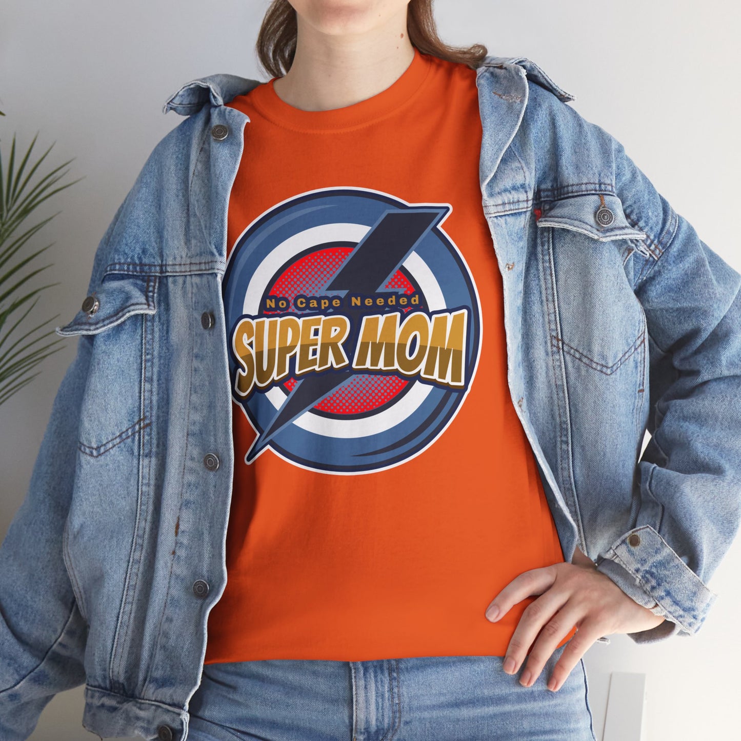 Super Mom No Cape Needed Tee