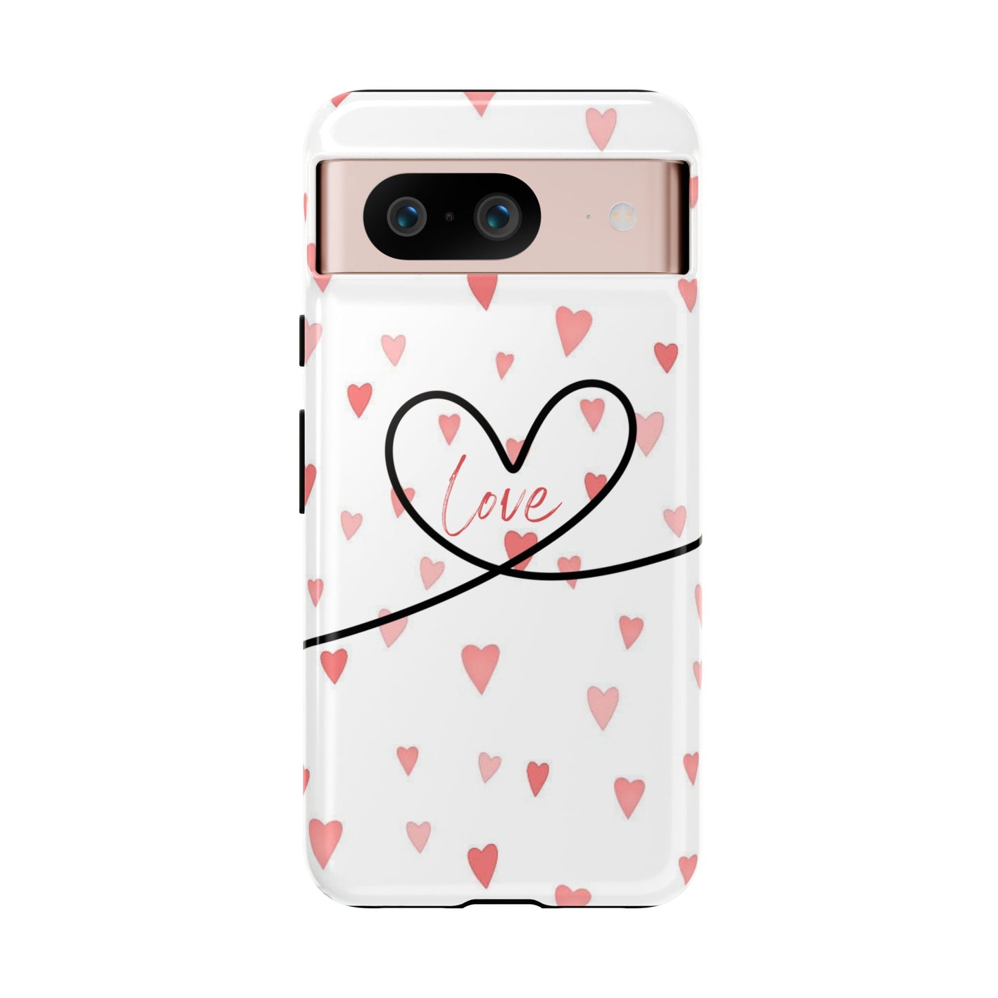 Cute Love Heart Phone Case