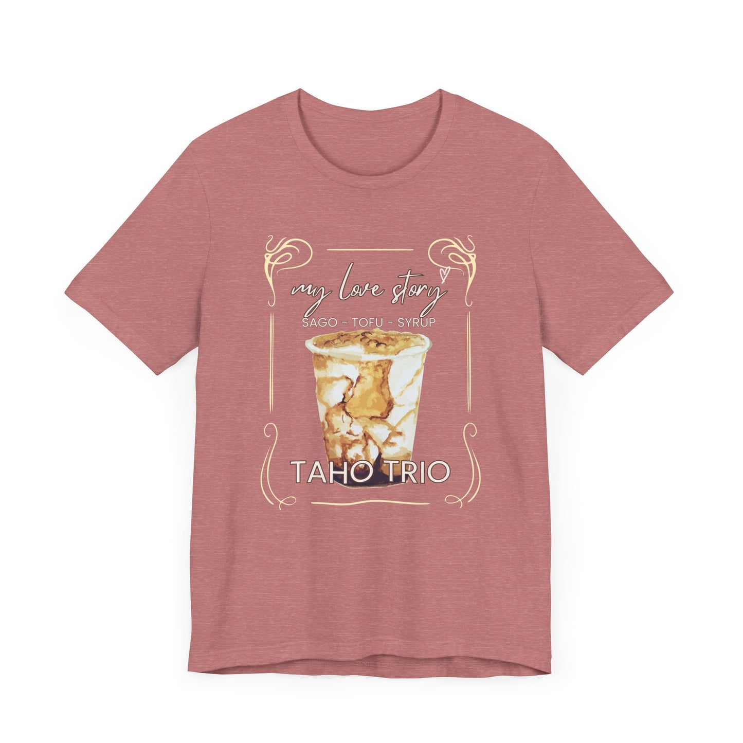 My Love Story: Taho Trio Premium Soft Men's Tee