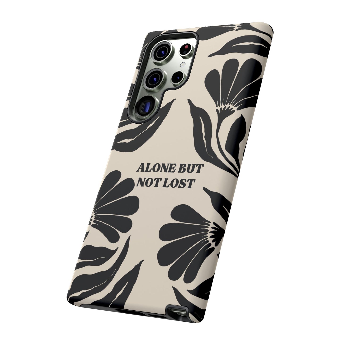 'Alone But Not Lost' Phone Case