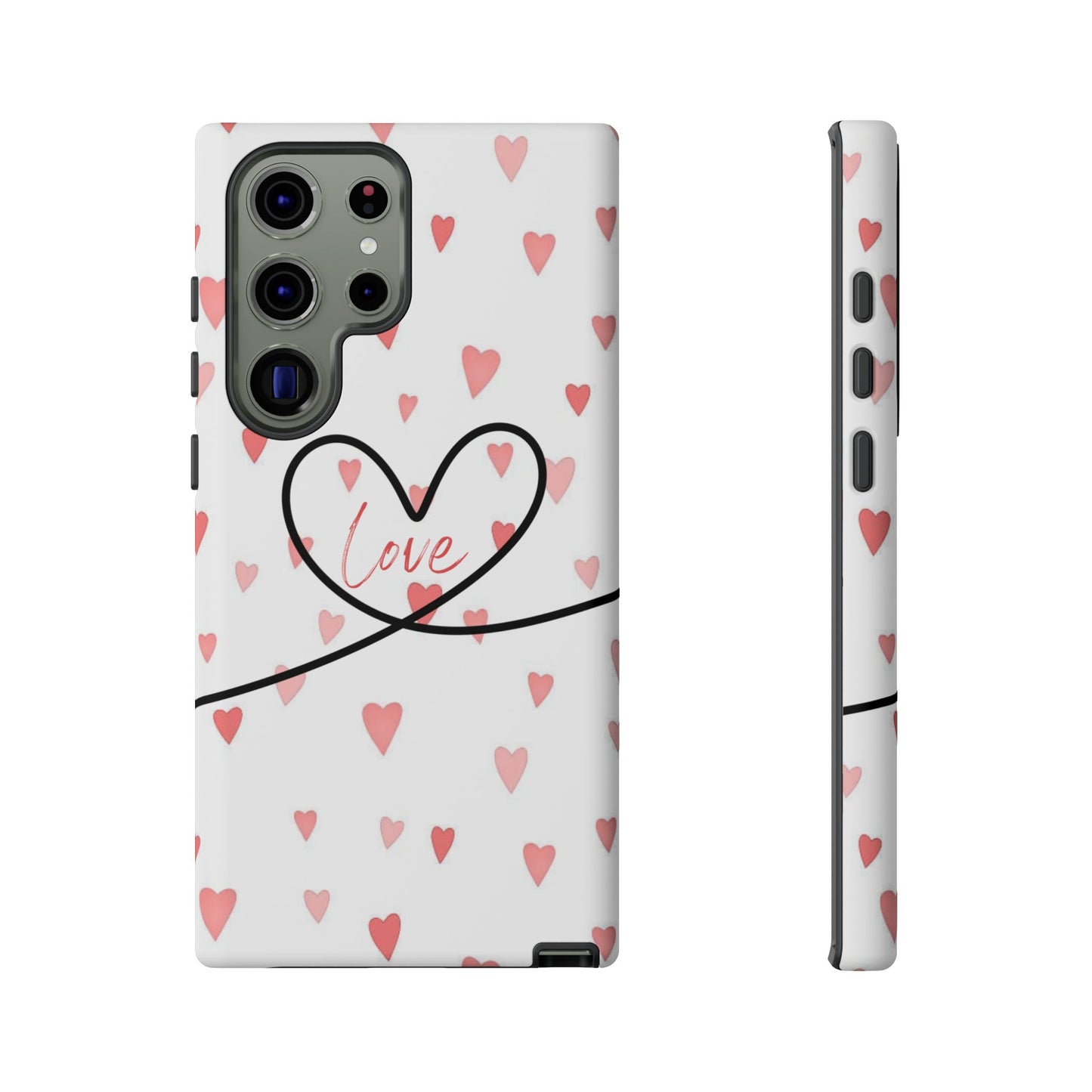 Cute Love Heart Phone Case