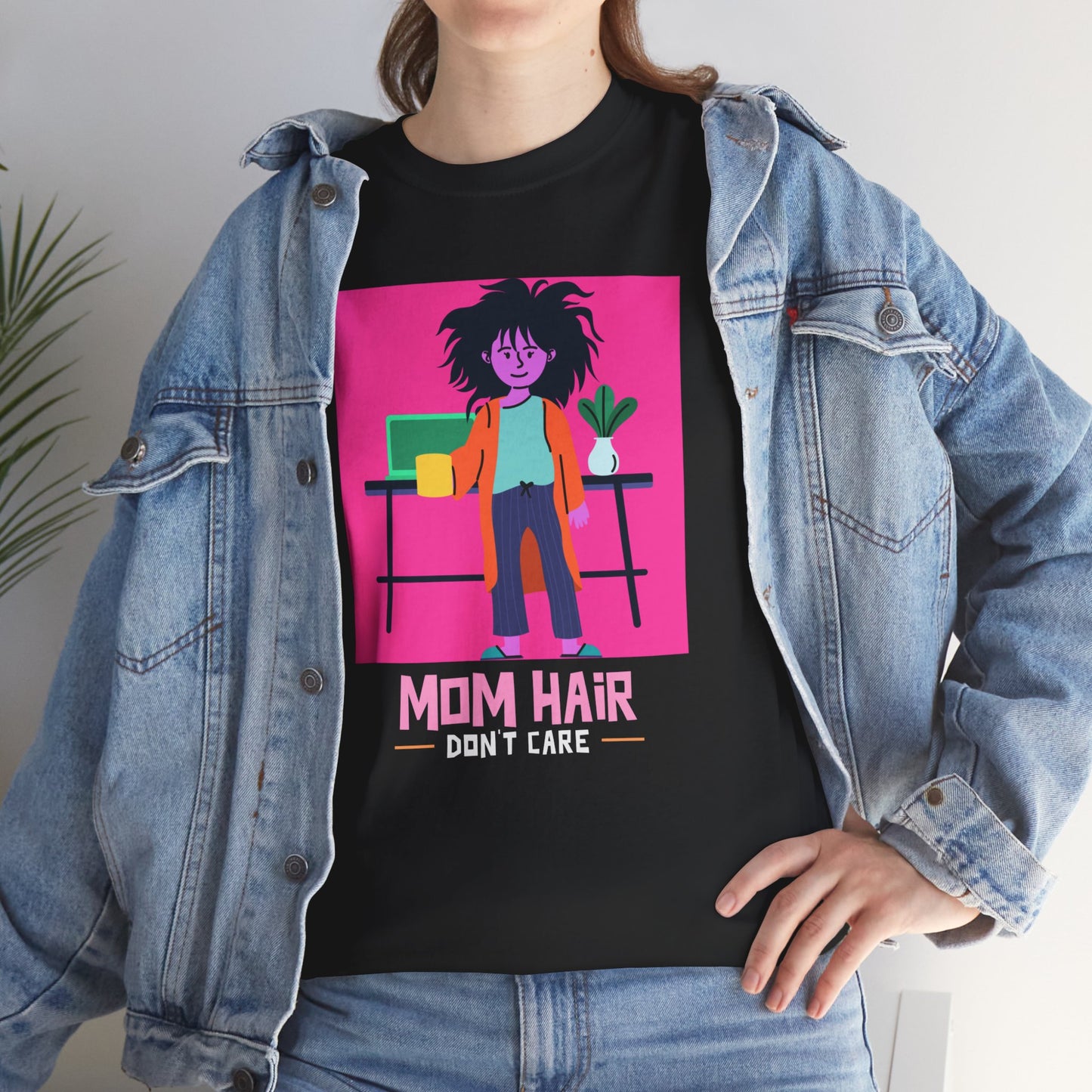 Mom Hair, Don't Care Women's Tee