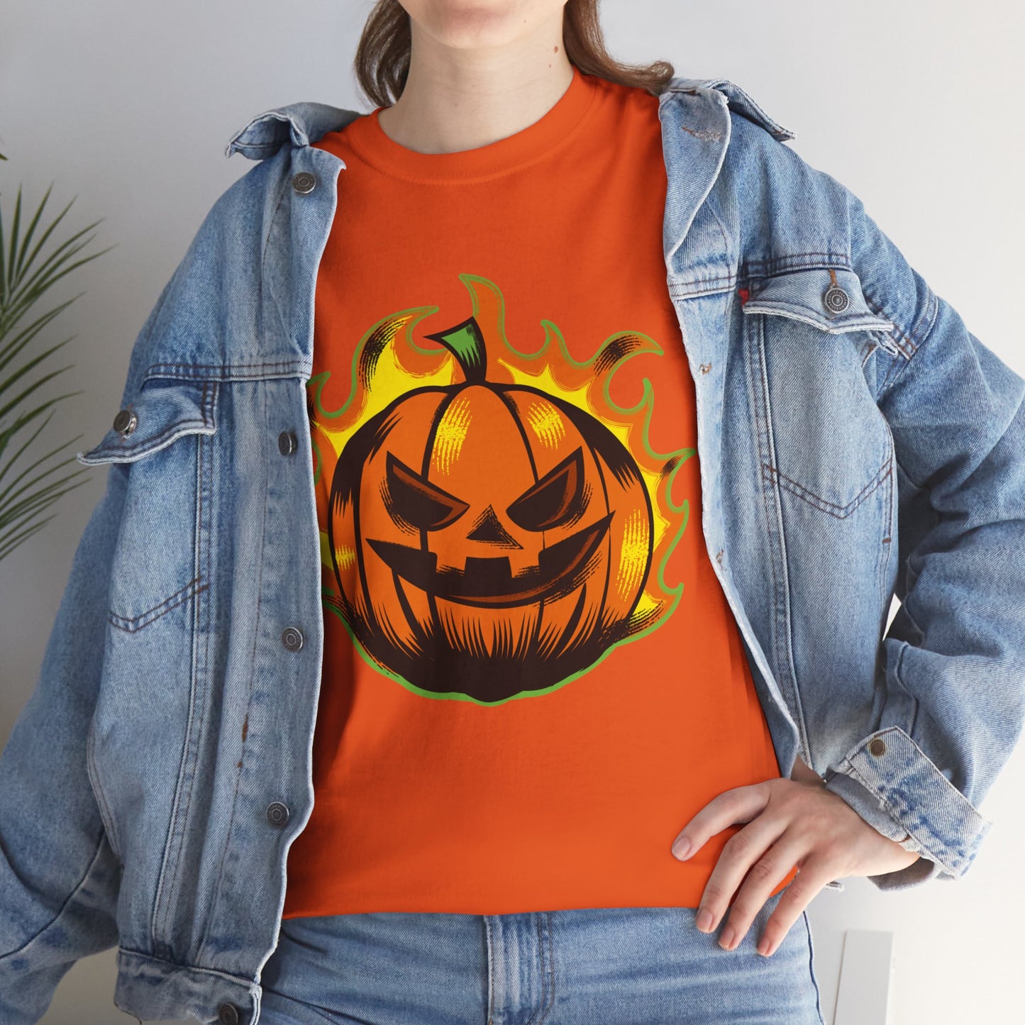 Inferno Pumpkin Halloween Shirt