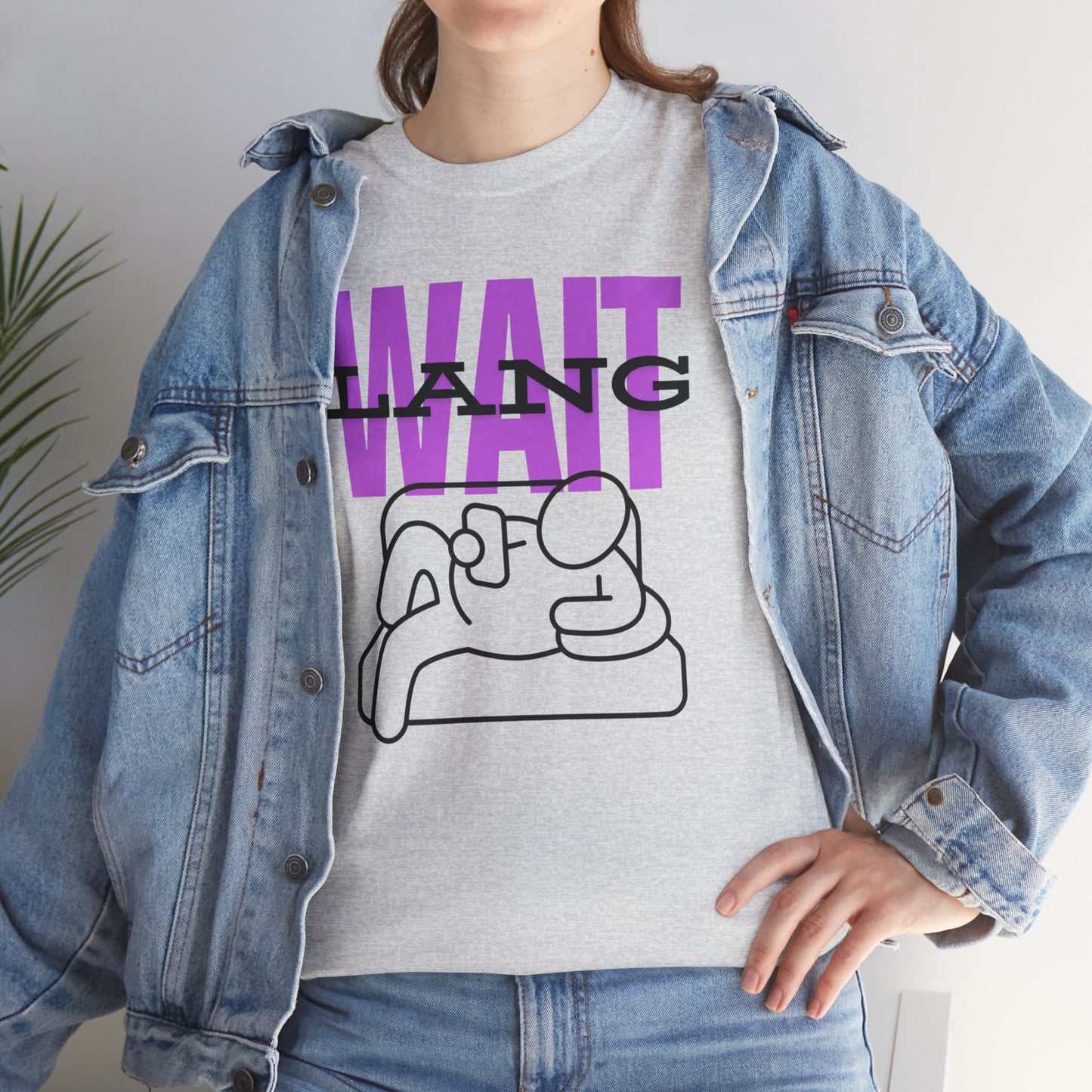 Wait Lang Men's Cotton Tee