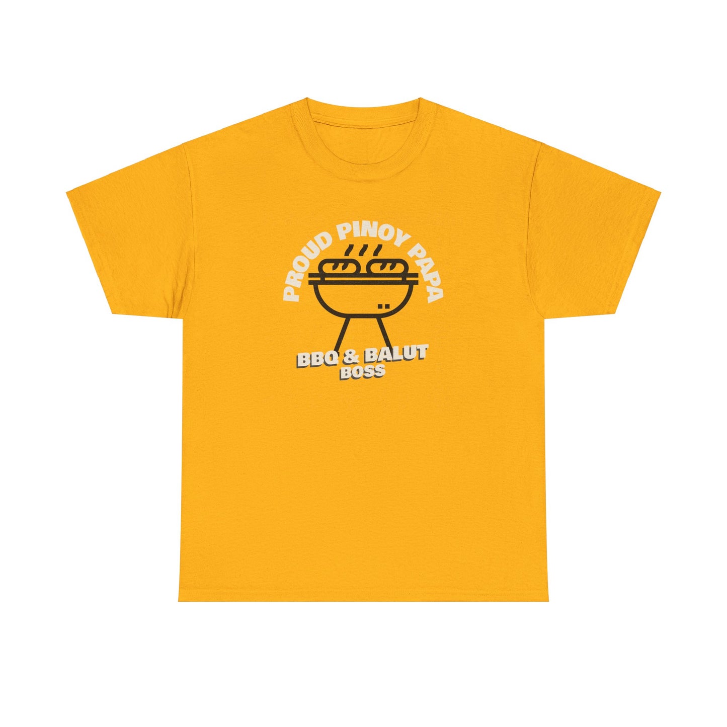 Proud Pinoy Papa BBQ and Balut Boss Men's Tee